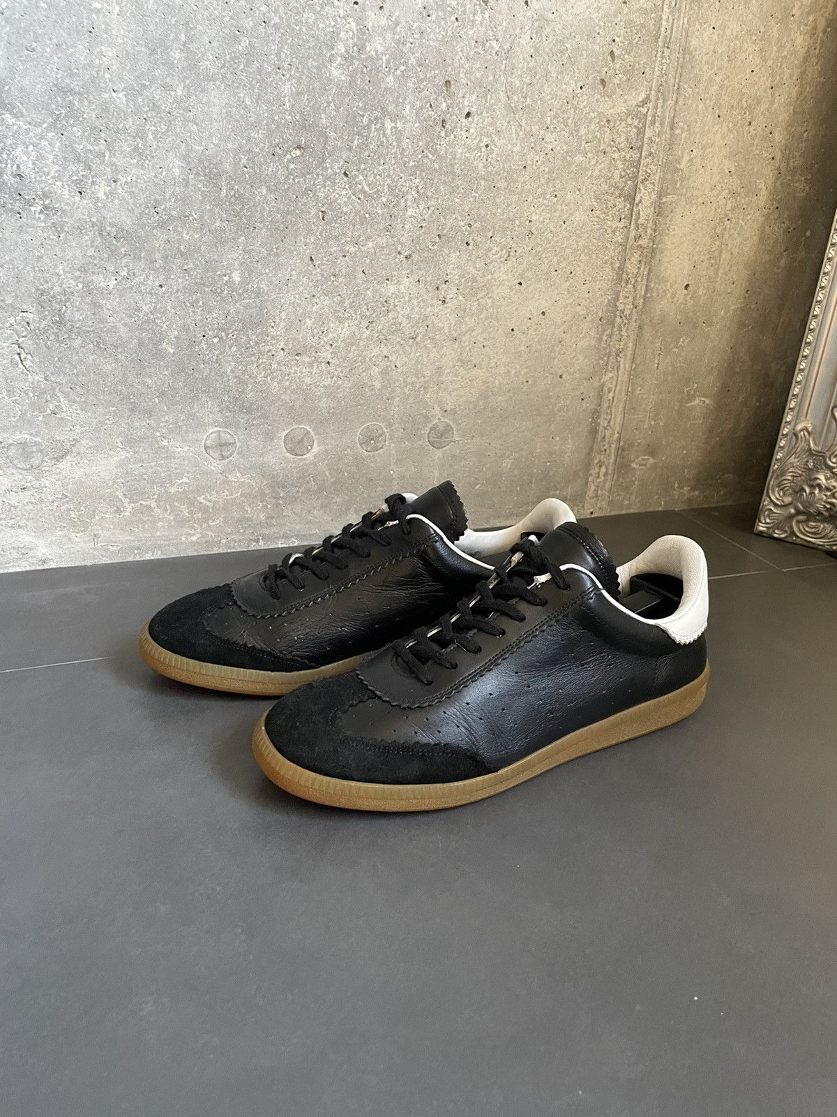 image of Isabel Marant Etoile Bryce Sneakers Black Bw Sports, Men's (Size 7)