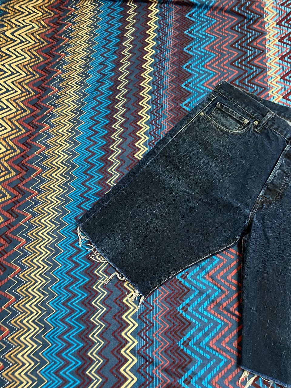 Levi's Vintage blue denim shorts Levi's 501 streetwear Y2K Size US 34 / EU 50 - 5 Thumbnail