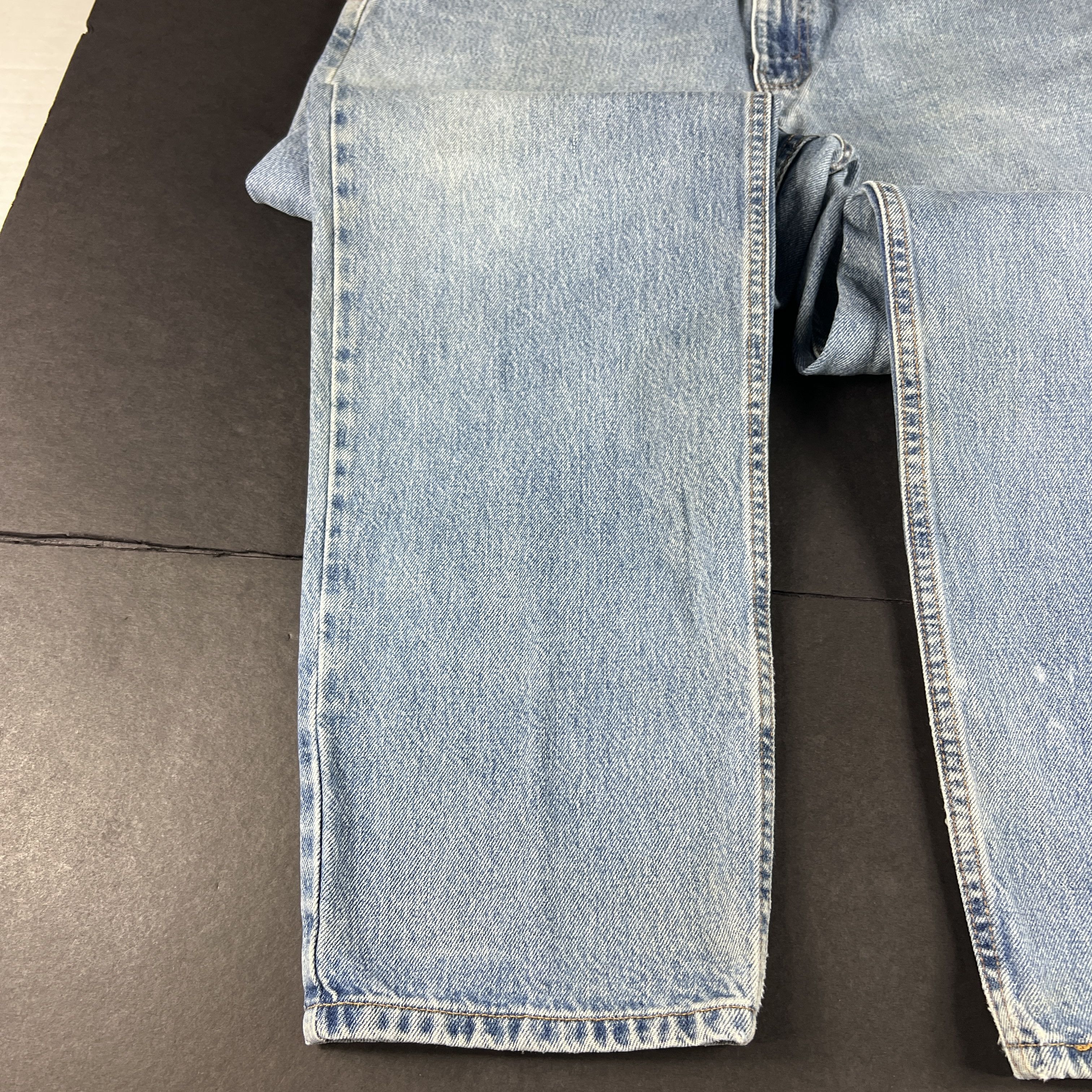 Levi's × Vintage Y2K Levi's Jeans 550 Relaxed Blue Dingy Denim Size US 34 / EU 50 - 8 Thumbnail