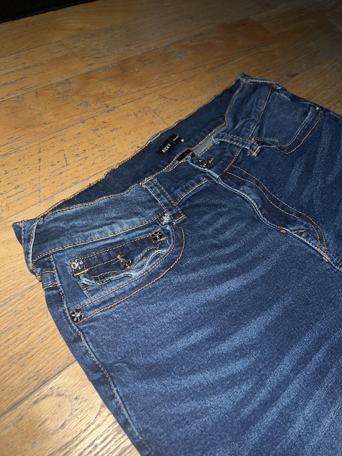 Polo Ralph Lauren × True Religion True religion blue Ricky fit denim jeans Size US 34 / EU 50 - 4 Thumbnail