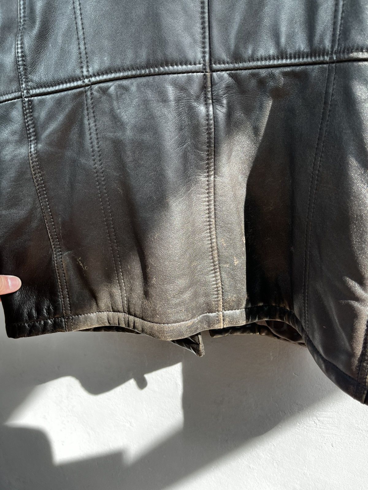 Dolce & Gabbana × Leather × Lucky Brand Dolce Gabbana leather jacket size 50 Size US M / EU 48-50 / 2 - 11 Thumbnail