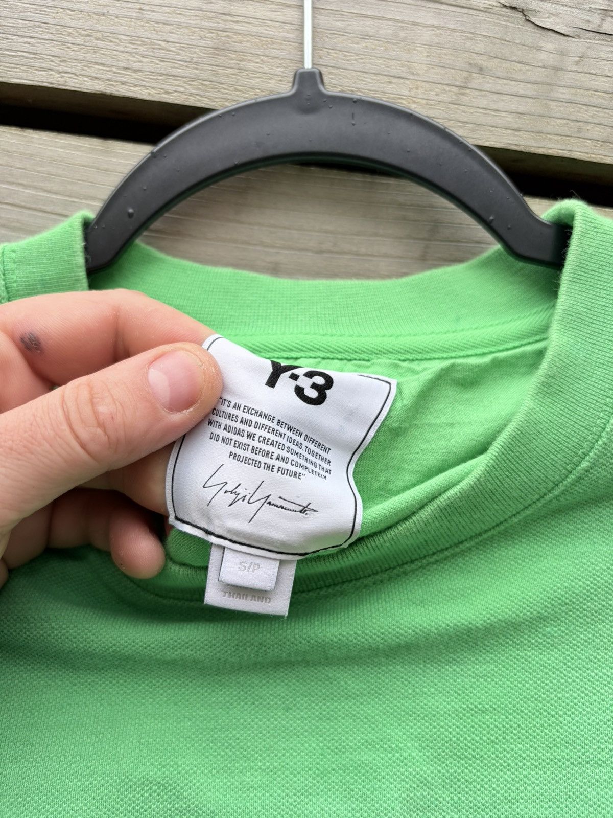 Yohji Yamamoto Y-3 Classic Heavy Pique Crew Sweatshirt Size US M / EU 48-50 / 2 - 6 Thumbnail