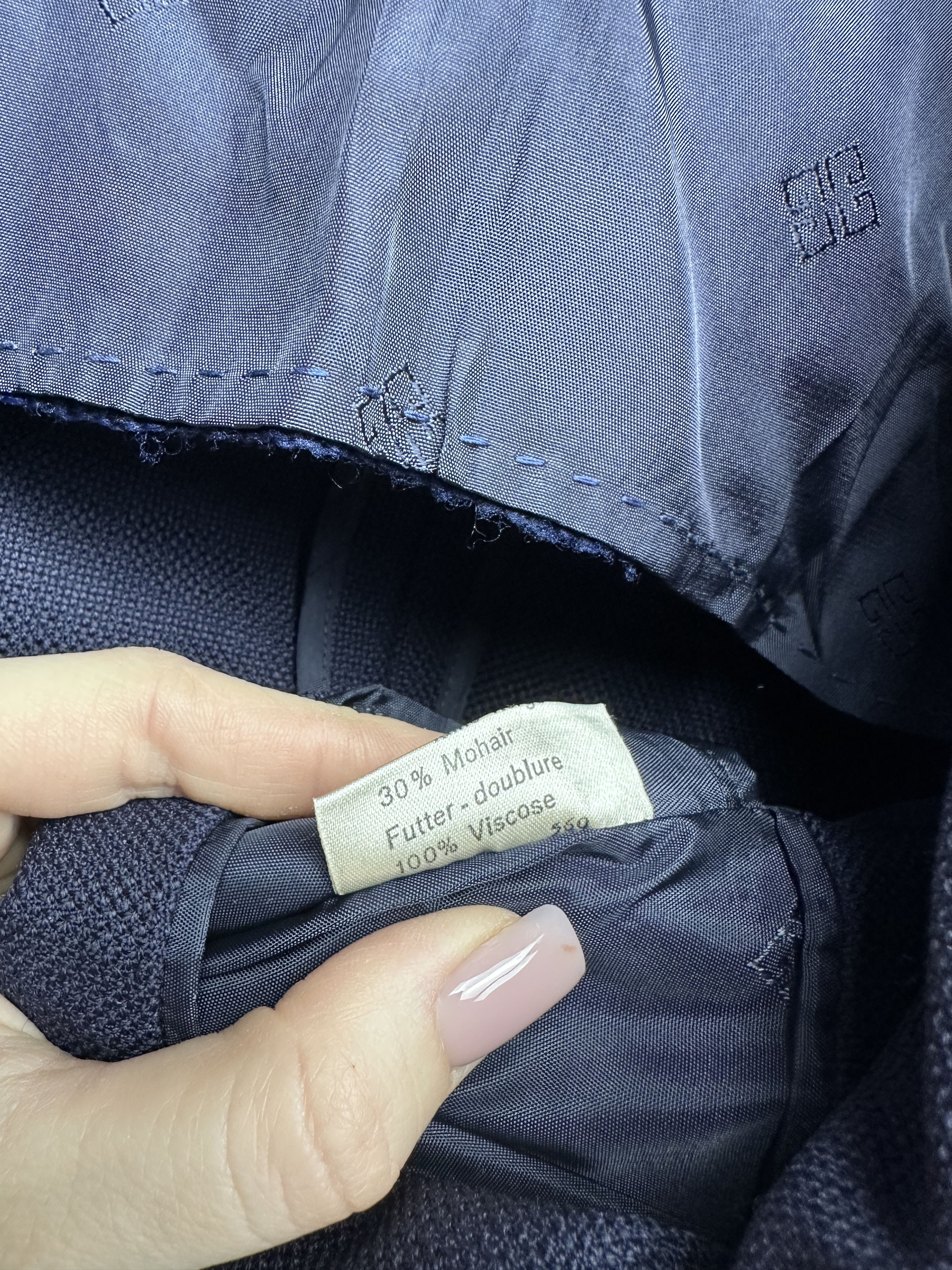 Givenchy Givenchy Gentleman Paris Vintage Mens Wool Blazer Jacket Size US L / EU 52-54 / 3 - 6 Thumbnail