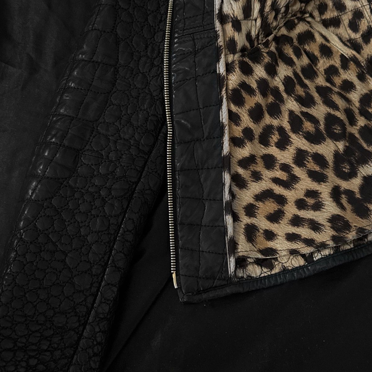 Roberto Cavalli Roberto Cavalli runway leather jacket Size XS / US 0-2 / IT 36-38 - 6 Thumbnail