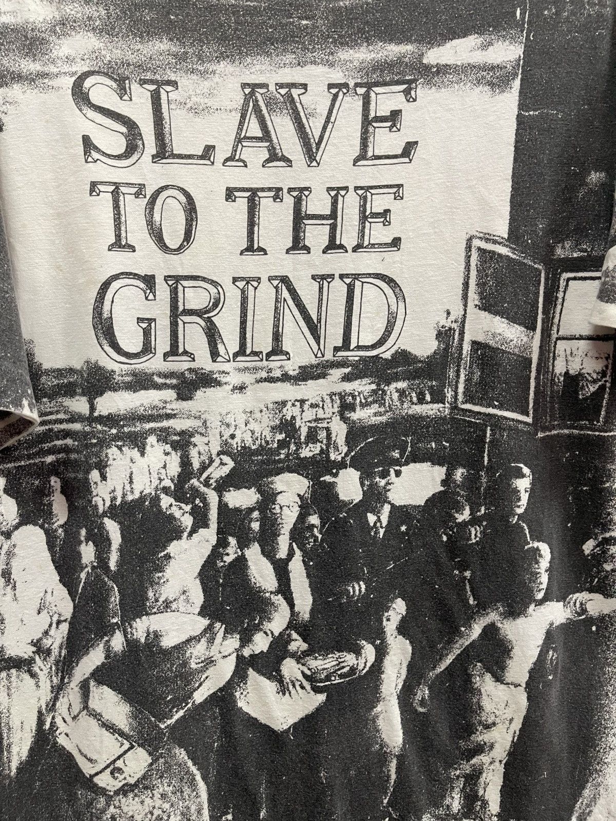 Vintage Vintage 90s Skid Row " Slave to the Grind" Very Rare🔥🔥🔥 Size US L / EU 52-54 / 3 - 12 Thumbnail