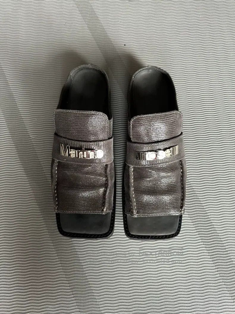 Martine Rose Martine Rose Silver Grey Mule Slippers Size US 8.5 / EU 41-42 - 1 Thumbnail