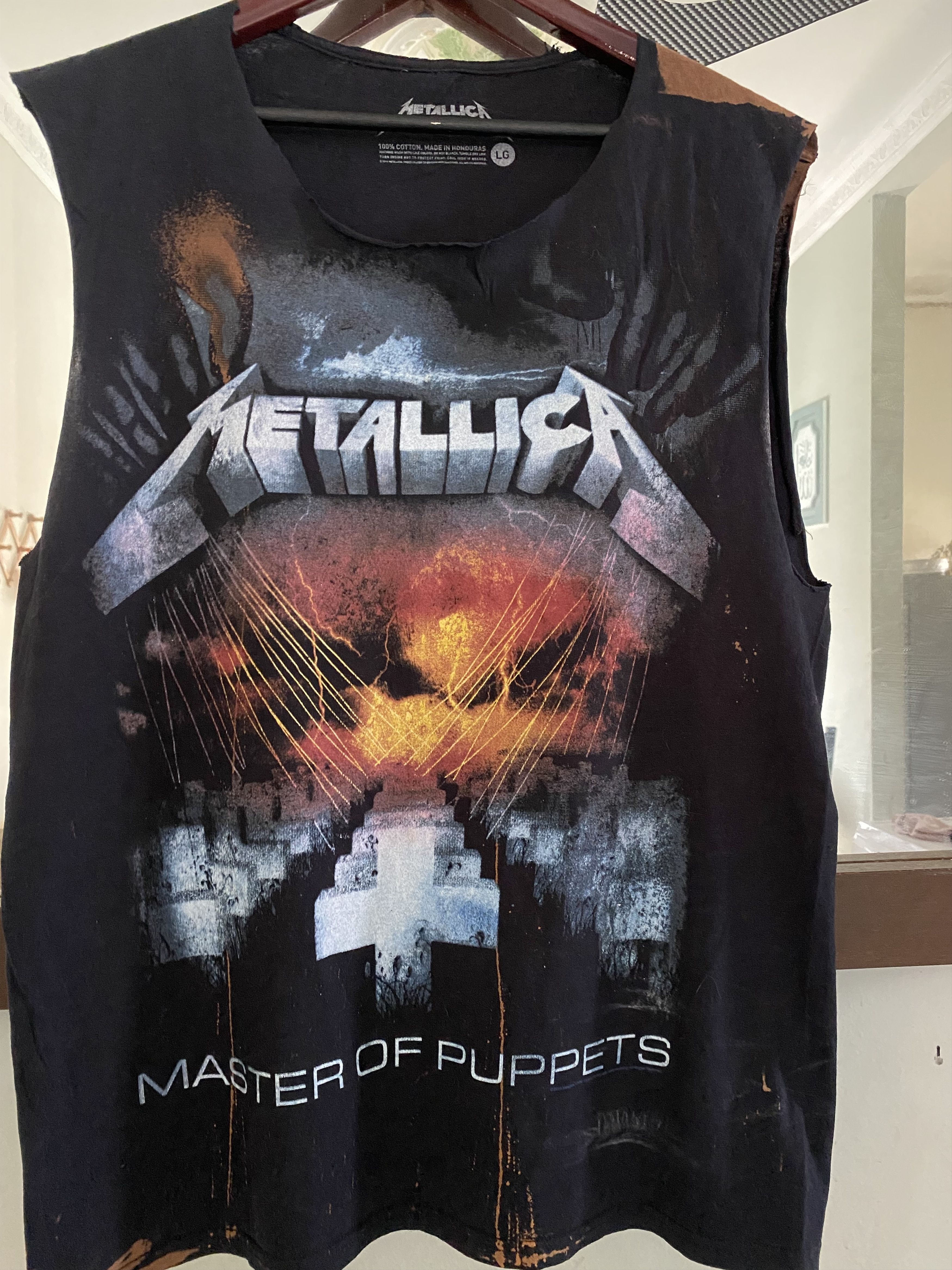 Band Tees Rare Metallica Master Of Pupperts Torn shirt Size US L / EU 52-54 / 3 - 2 Thumbnail