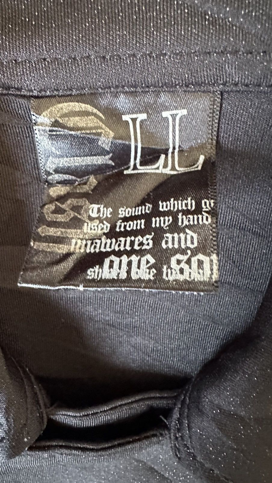VINTAGE PUNK BONDAGE ASYMMETRICAL POLYSTER JACKET