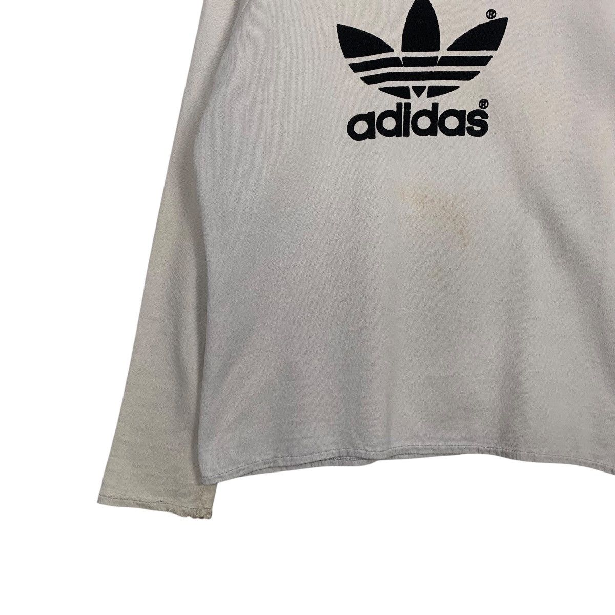 Adidas Vintage Adidas Big Logo Sweatshirt Size M / US 6-8 / IT 42-44 - 3 Thumbnail
