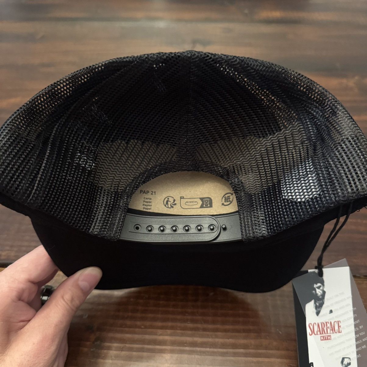 Kith Kith x Scarface Poly Foam Nolan Trucker Hat Size ONE SIZE - 10 Thumbnail