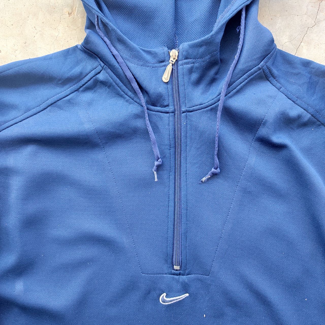 Nike Vintage 90s Nike Half-Zip Hoodie Size US L / EU 52-54 / 3 - 4 Thumbnail