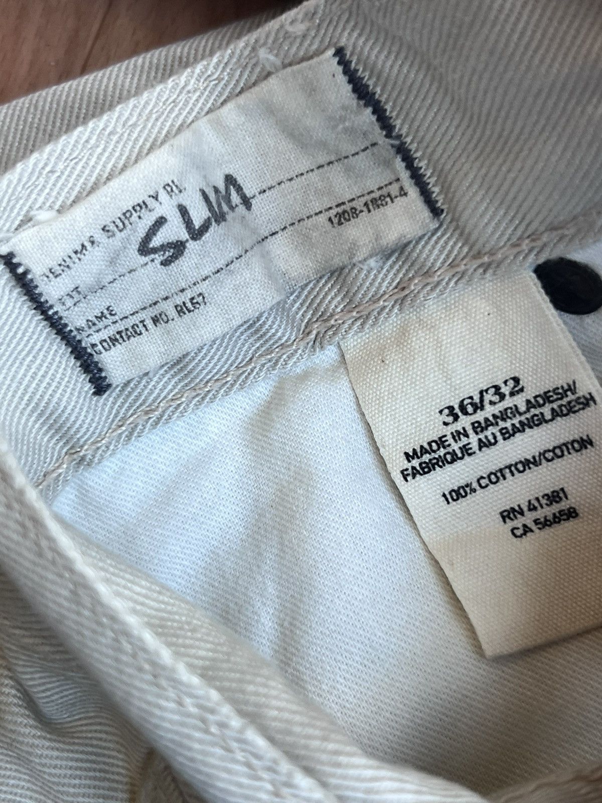 Ralph Lauren Ralph Lauren Denim & Supply Slim Men’s Beige Size 36/32 Size US 36 / EU 52 - 8 Thumbnail