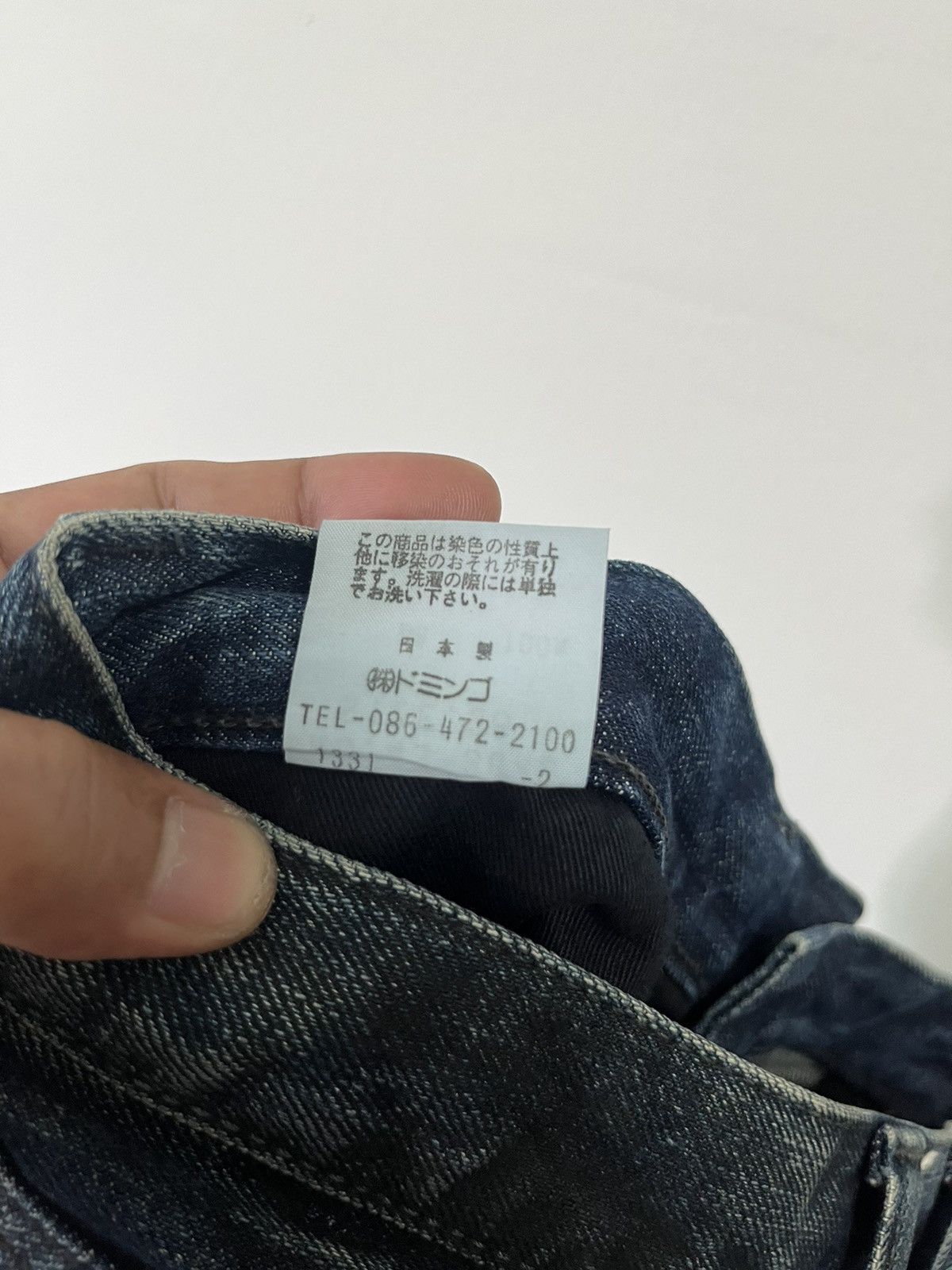 Indigo Vintage Spellbound Japan Low Rise Indigo Denim Size US 30 / EU 46 - 12 Thumbnail