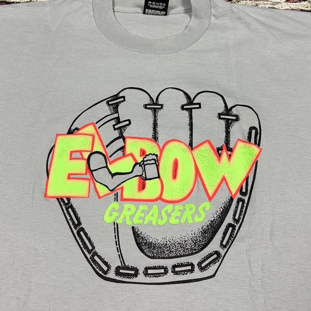 Vintage Vintage Elbow Greasers Baseball Glove T Shirt Single Stitch Size US XL / EU 56 / 4 - 3 Thumbnail