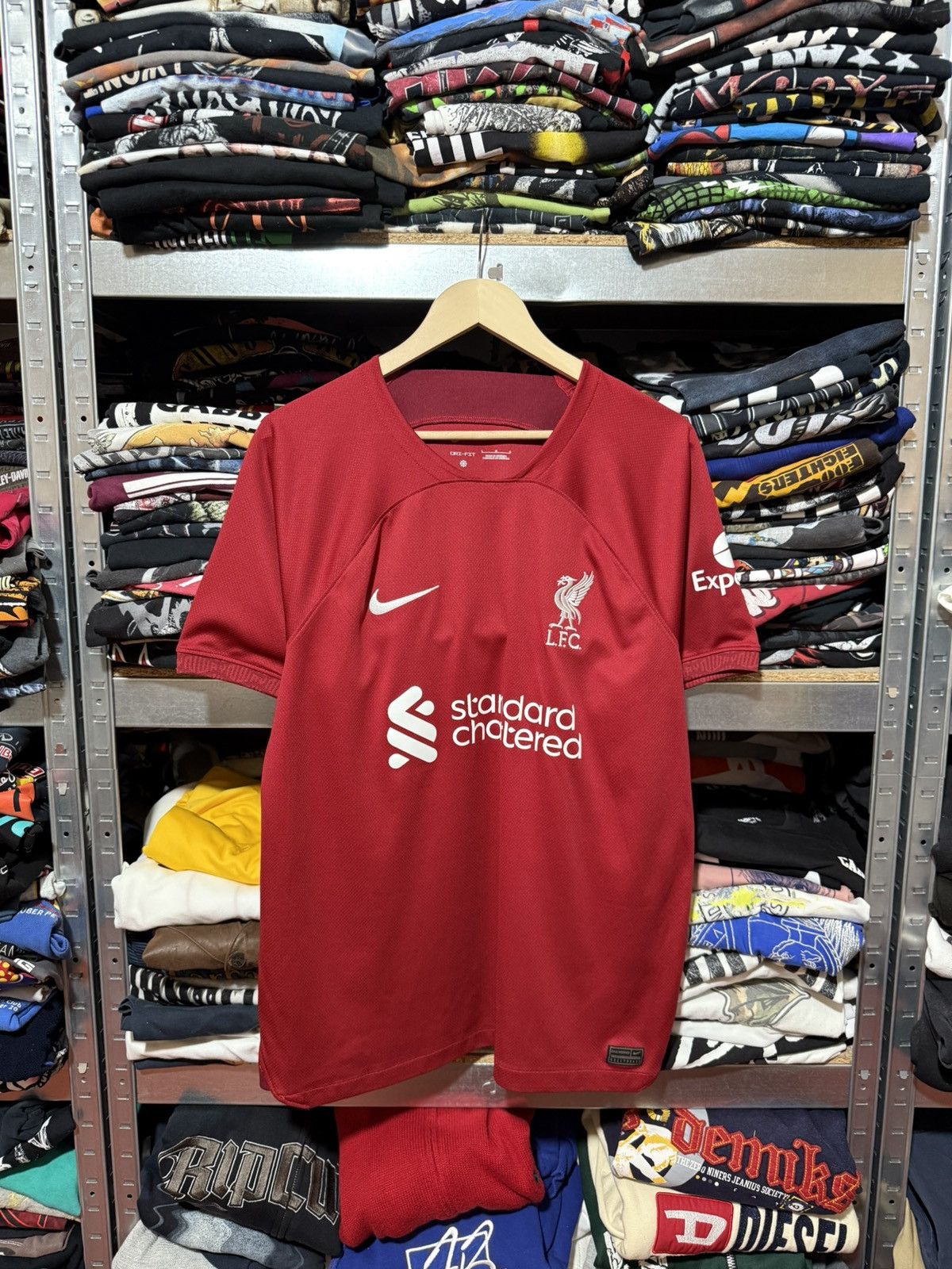 Nike Nike FC Liverpool 2022 2023 Home Football Soccer Jersey Size US XL / EU 56 / 4 - 1 Thumbnail