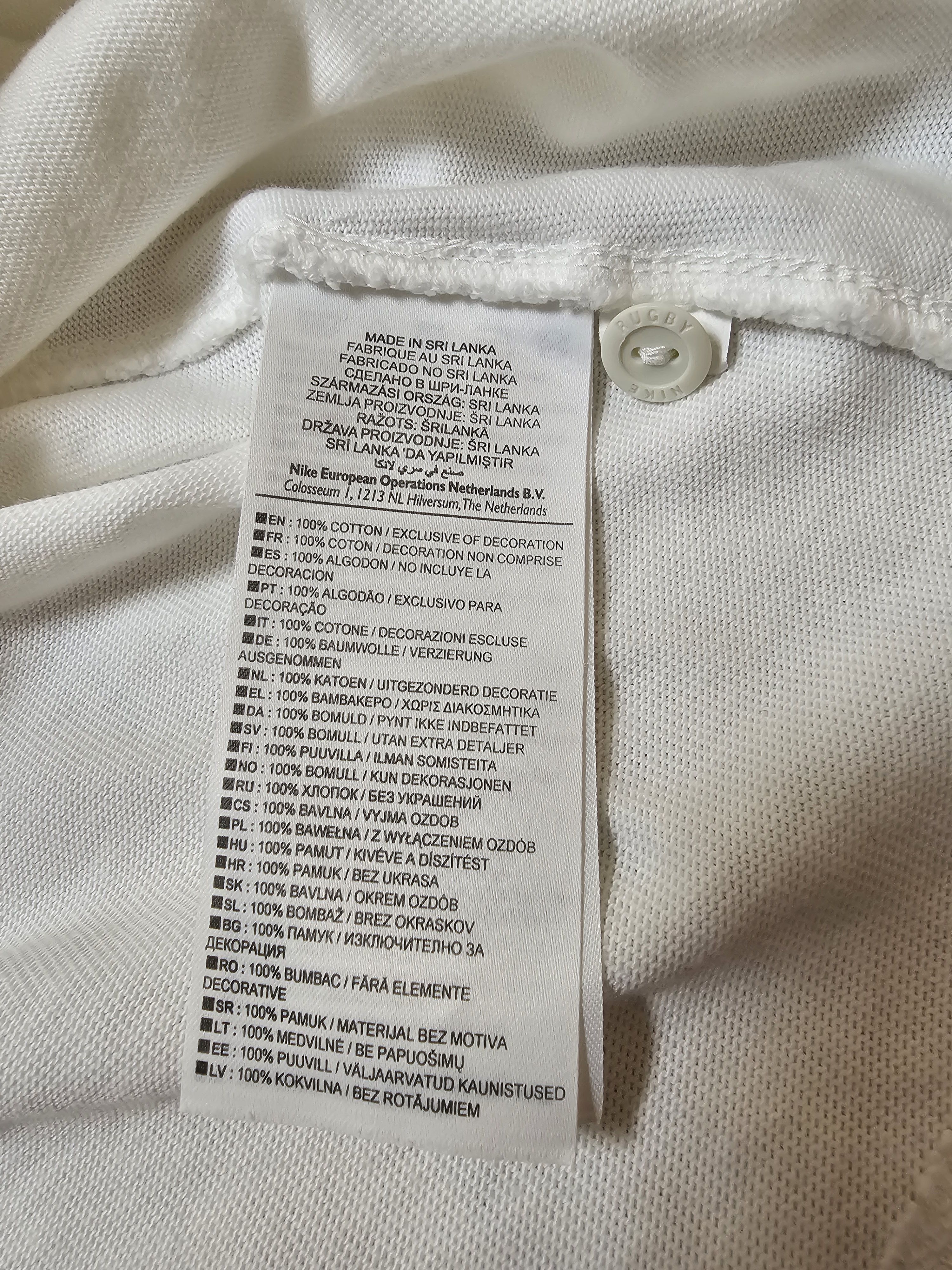 Nike ENGLAND RUGBY JERSEY VINTAGE LONG NIKE SHIRT RUGBY JERSEY O2 Size US L / EU 52-54 / 3 - 9 Thumbnail