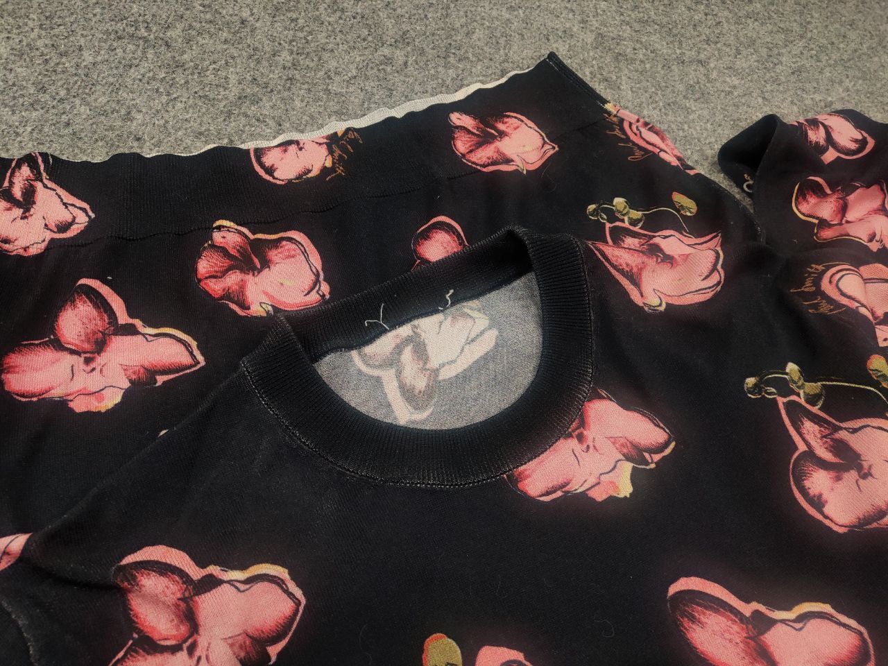 Paul Smith Paul Smith Orchid Logo Cotton Jumper Crew Neck Sweatshirt Size US S / EU 44-46 / 1 - 14 Thumbnail