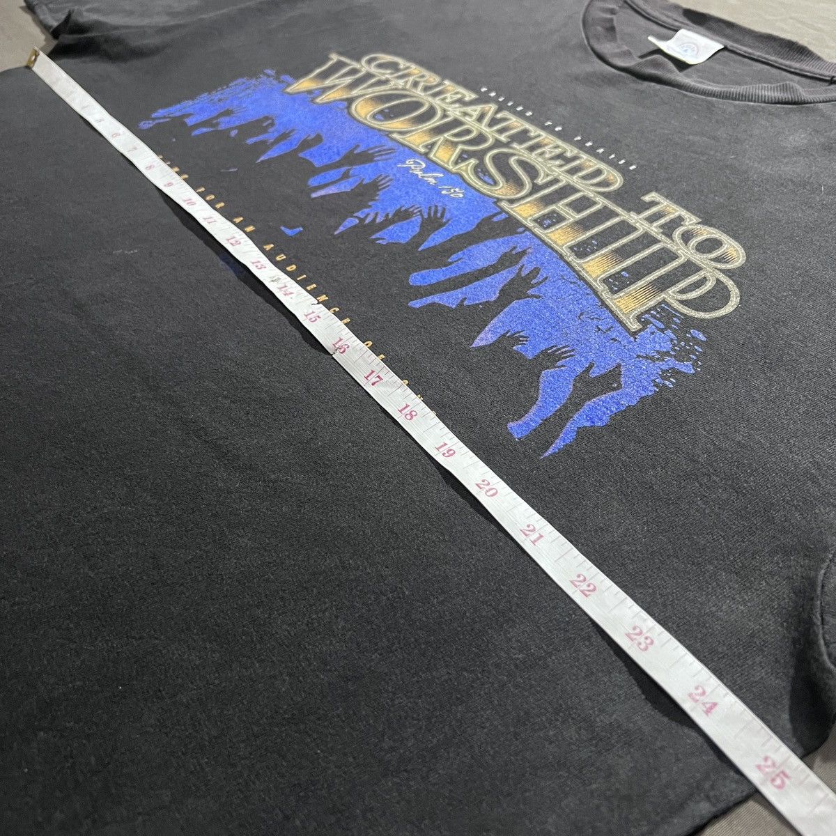 Vintage Vintage 90s God Jesus Bible Holy Tee Living Epistles Faded Size US XL / EU 56 / 4 - 10 Thumbnail
