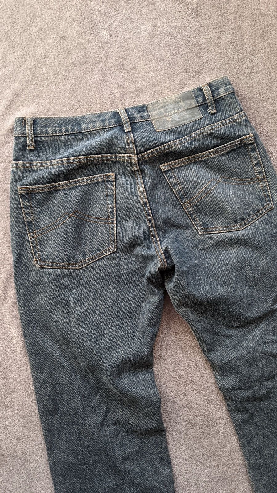 Japanese Brand Helmut Lang LGB Vibe Y2K Straight Faded Mudwash Jeans Size US 32 / EU 48 - 6 Thumbnail