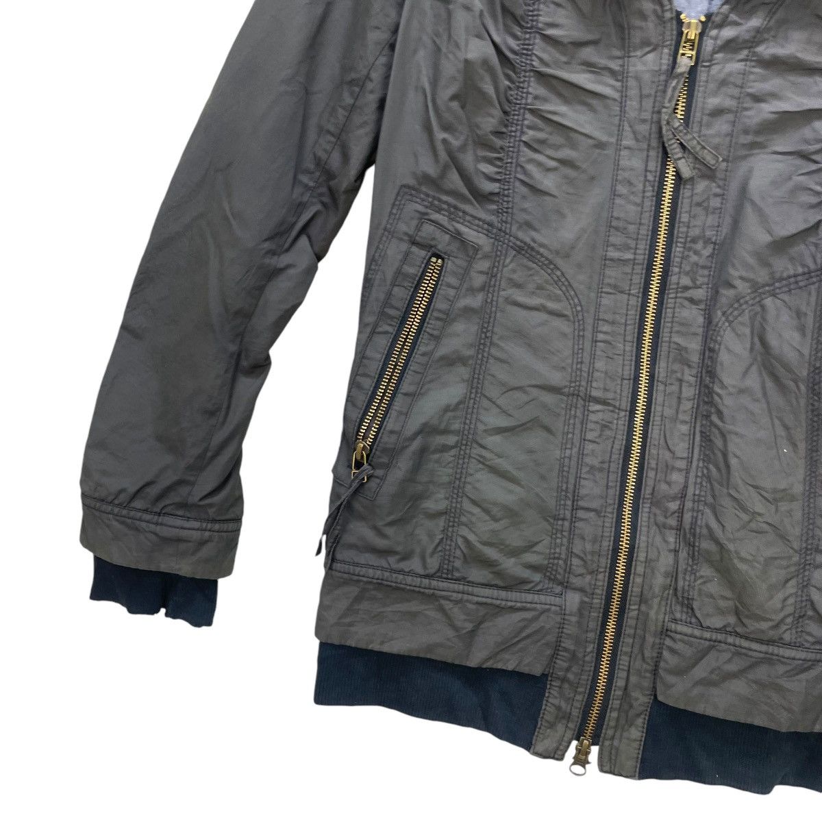 Attachment × Japanese Brand × Kazuyuki Kumagai Attachment Taille Japanese Brand Inspired Attachment Jacket Size M / US 6-8 / IT 42-44 - 4 Thumbnail