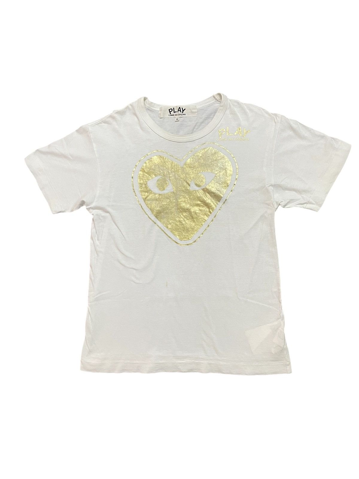 Comme des Garcons × Comme des Garcons PLAY × Rei Kawakubo AD 2010 Comme Des Garcon Play tee shirt Size US S / EU 44-46 / 1 - 1 Thumbnail