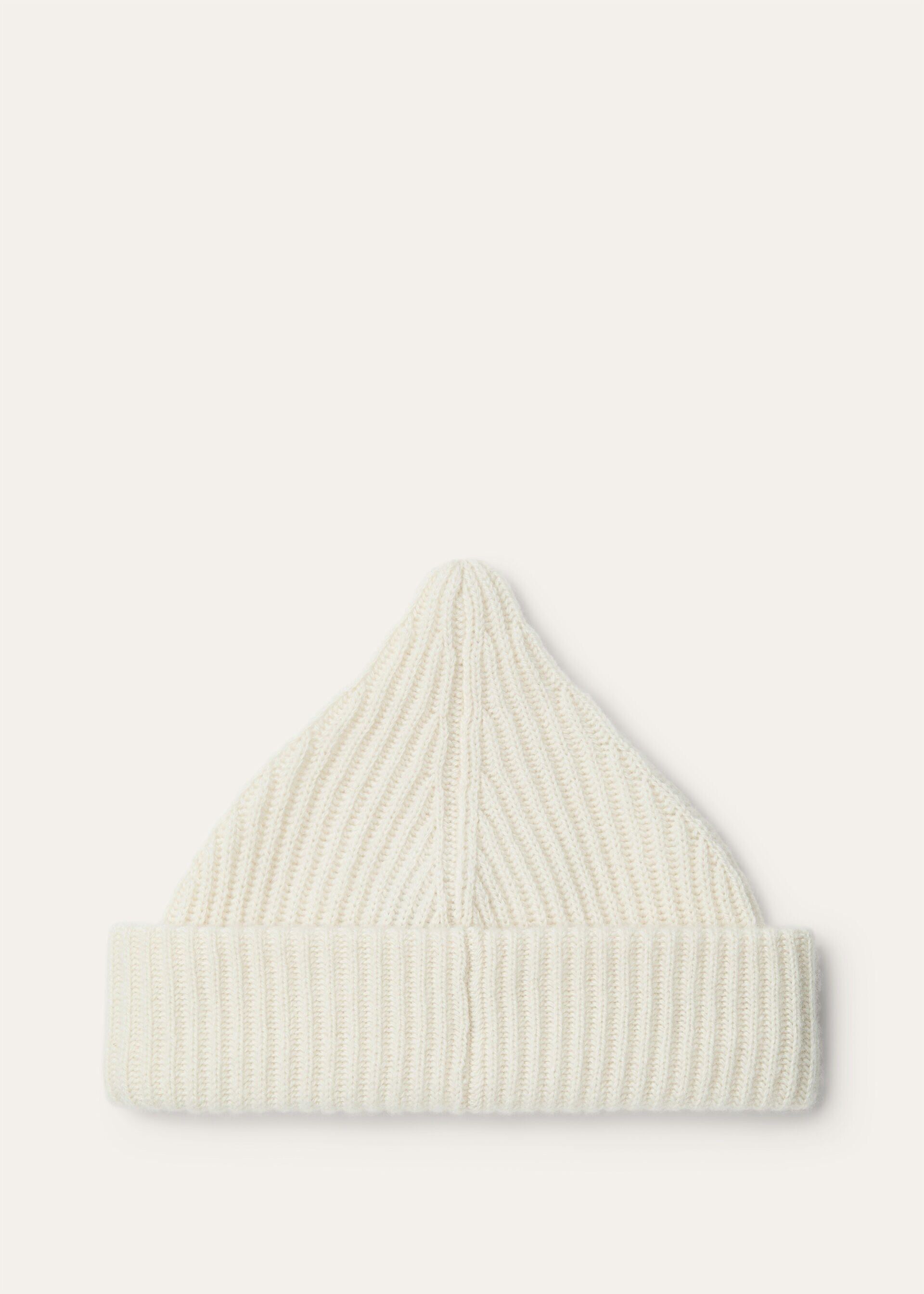 Loro Piana os11x0426 FAQ6437 Size: OS / Juniper Beanie Hat / Cap White Size ONE SIZE - 2 Thumbnail