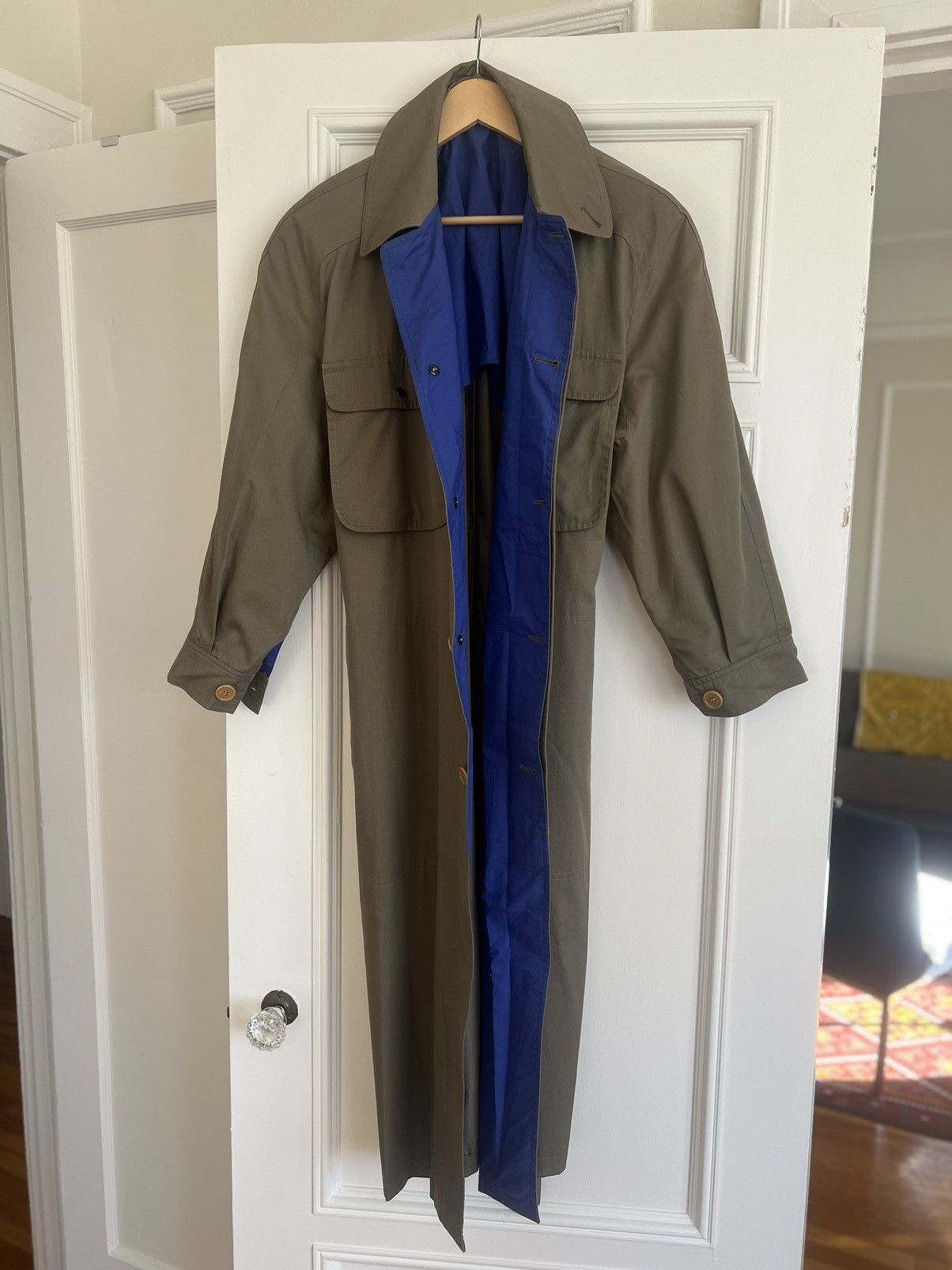 Gucci Vintage Gucci Trench Full Length Size XL / US 12-14 / IT 48-50 - 1 Thumbnail