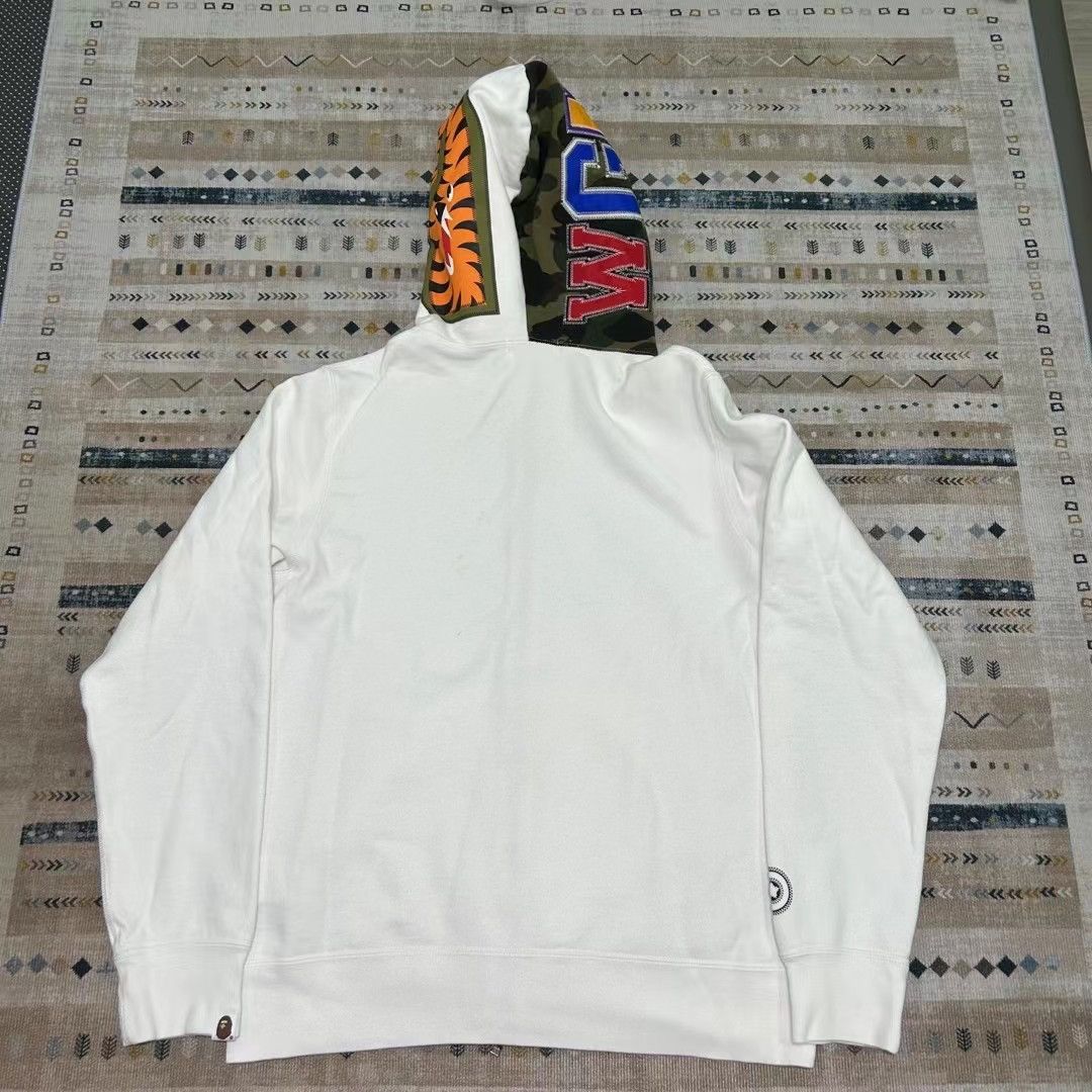 Bape COLOR CAMO SHARK FULL ZIP HOODIE Size US M / EU 48-50 / 2 - 6 Thumbnail