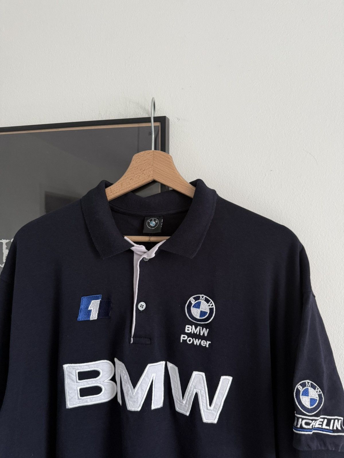 BMW Vintage BMW Racing Polo Shirt F1 Grand Prix Size US XXL / EU 58 / 5 - 2 Thumbnail