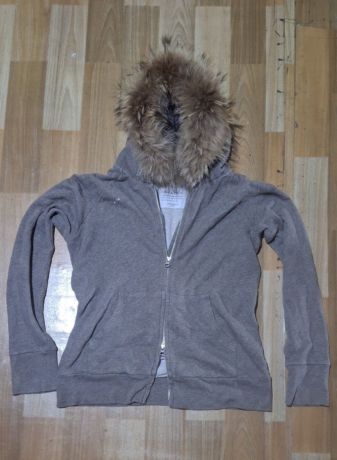 If Six Was Nine × Japanese Brand × Le Grande Bleu (L.G.B.) Urban Research Doors Fur Hoodie If six was nine style Size US M / EU 48-50 / 2 - 1 Thumbnail