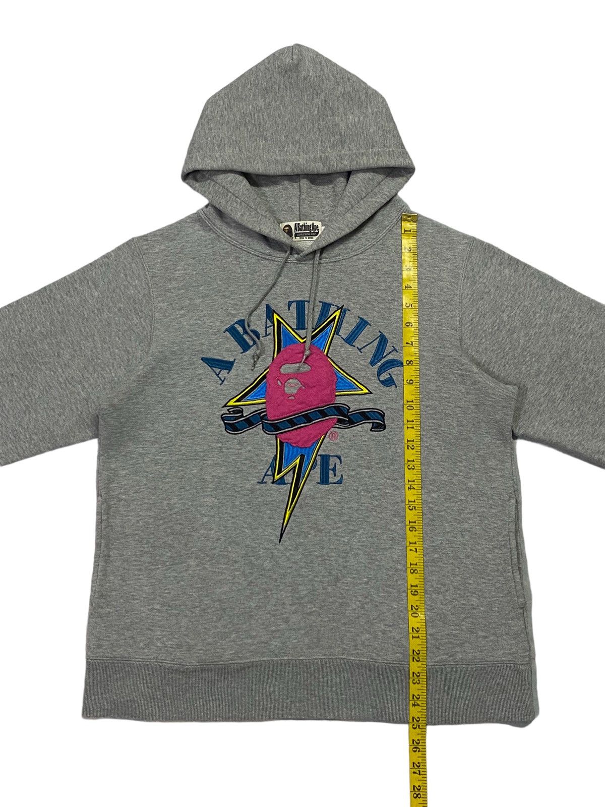 Bape A Bathing Ape Sta Embroided College Logo Hoodie Size US M / EU 48-50 / 2 - 4 Thumbnail