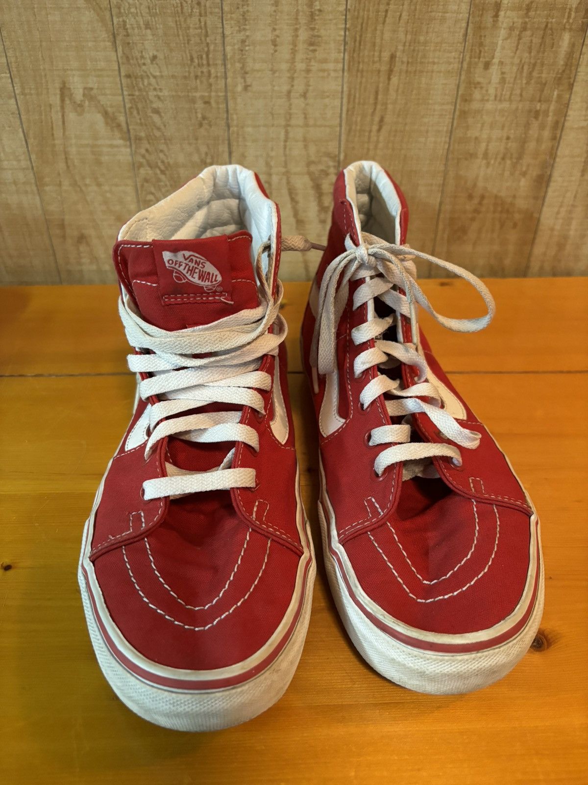Vans 🔥 Vans Skate Hi Red Size US 9.5 / EU 42-43 - 5 Thumbnail