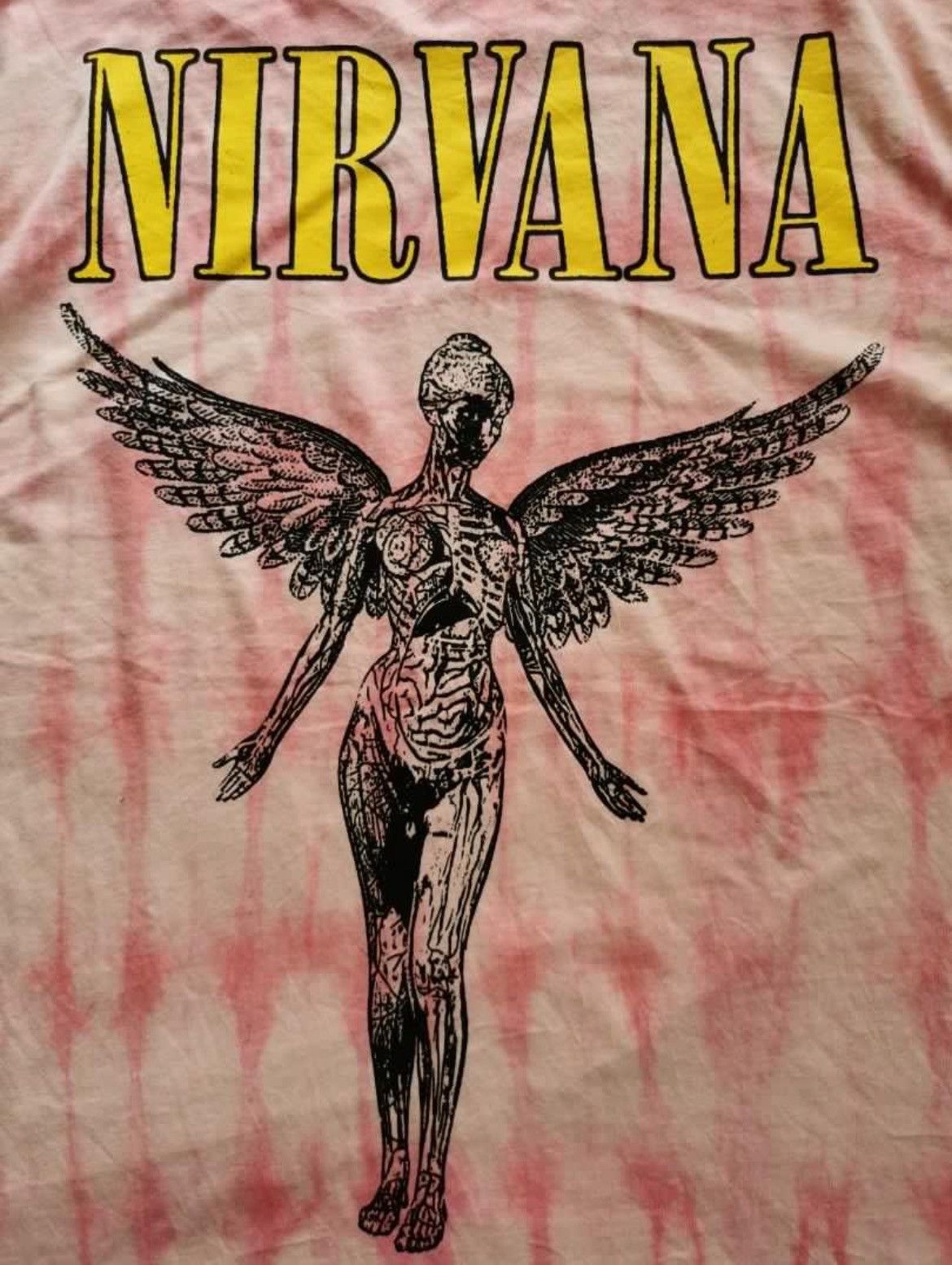 Band Tees × Nirvana Vintage Tie Dye Band Nirvana in Utero Size US L / EU 52-54 / 3 - 2 Thumbnail