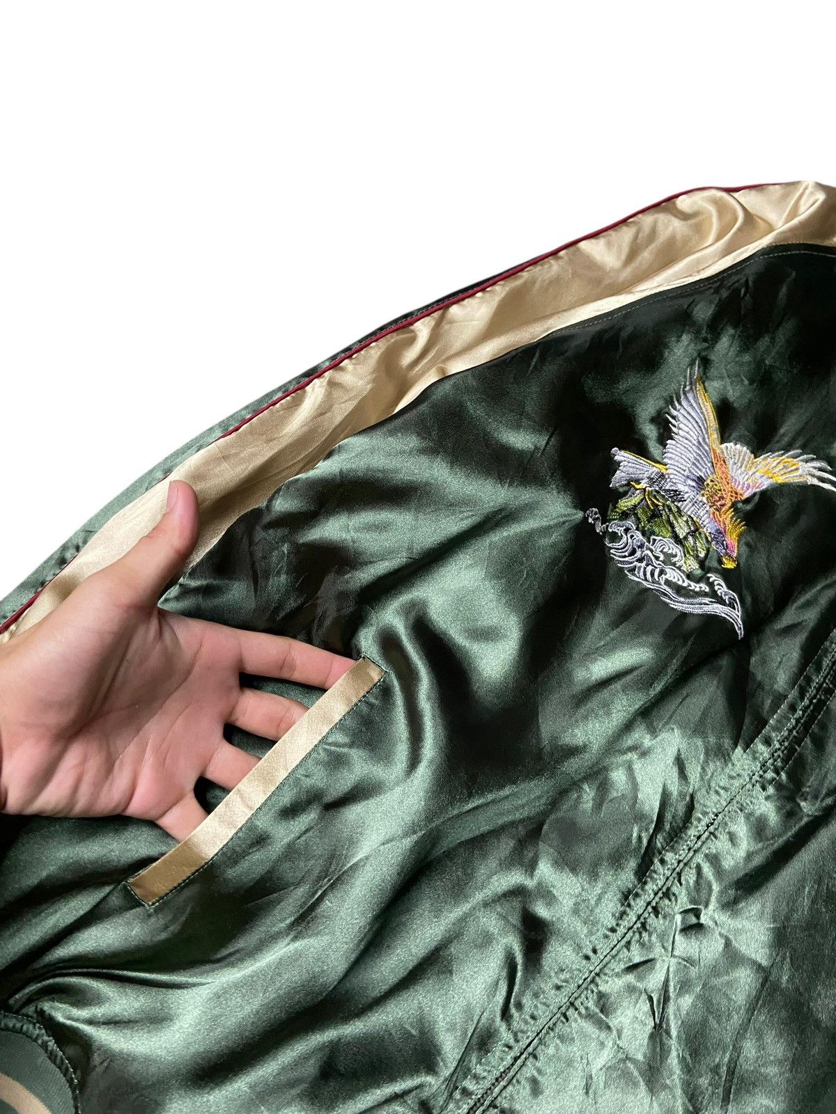 Japanese Brand Japanese Traditional Style Brand Sukajan Jacket (156) Size US XXL / EU 58 / 5 - 7 Thumbnail