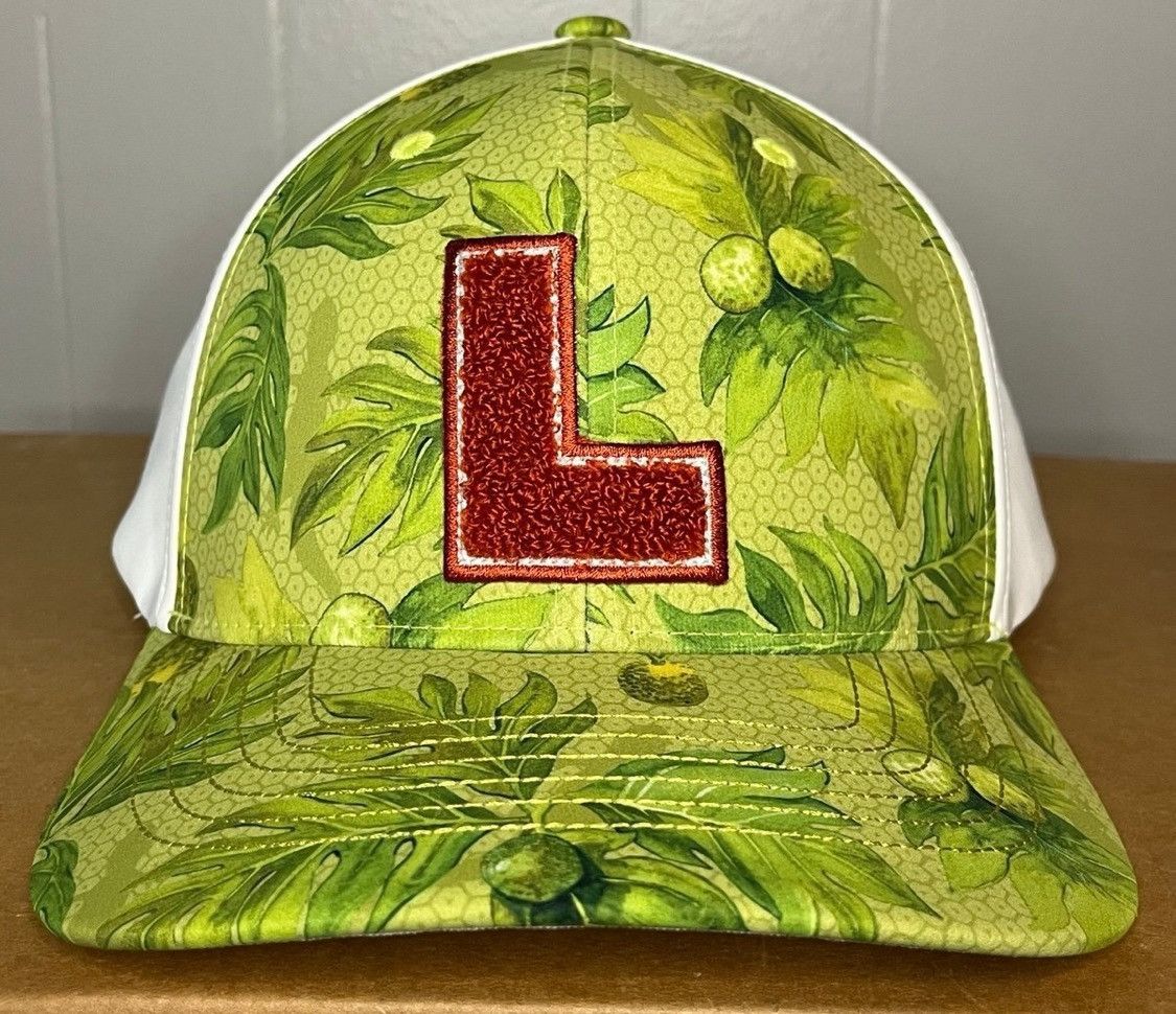 Puma PUMA Golf Lahaina cap hat hawaii Green White Red OS Snap Grailed