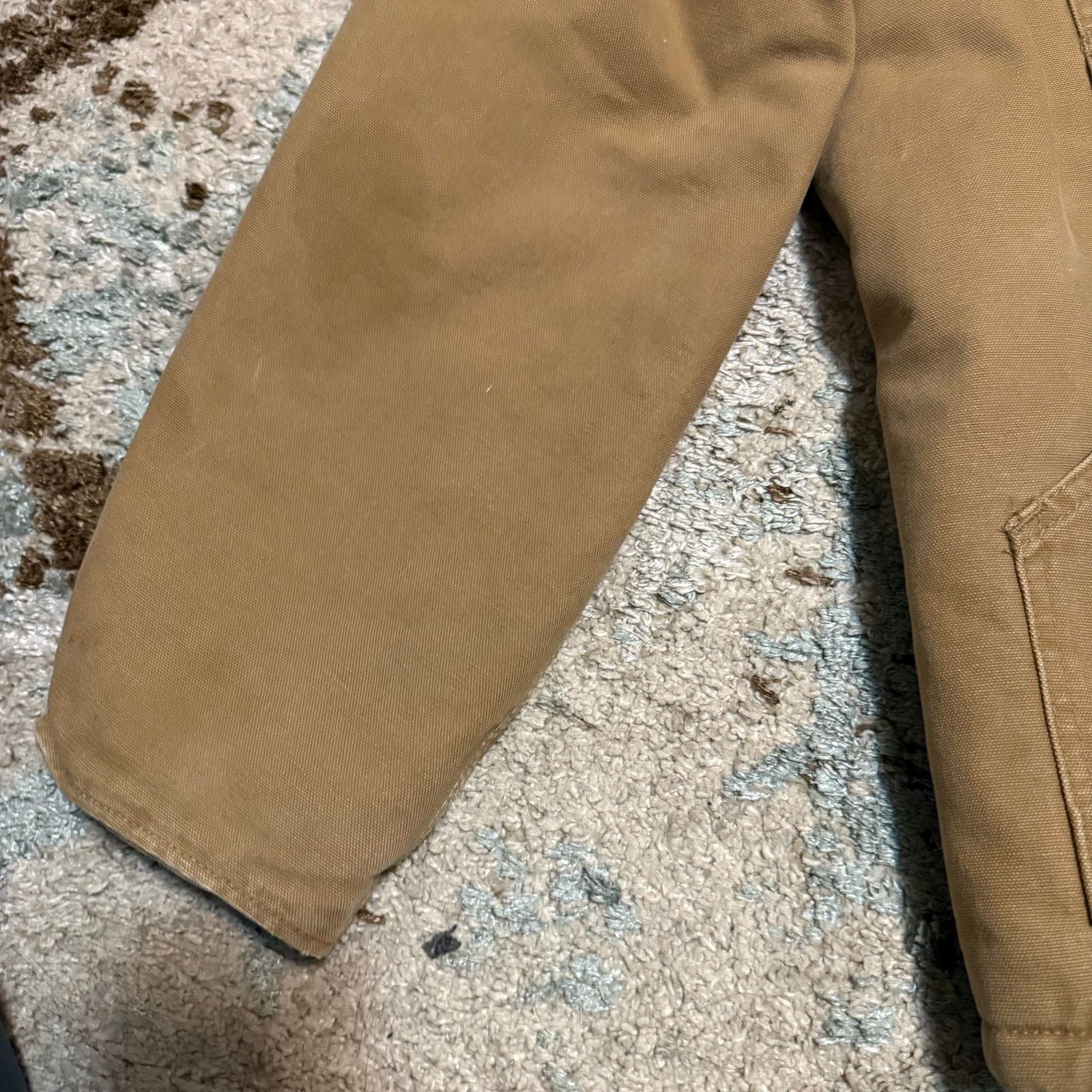 Carhartt Vintage Carhartt Quilted Canvas Jacket Large C26 CML Tan Size US L / EU 52-54 / 3 - 6 Thumbnail
