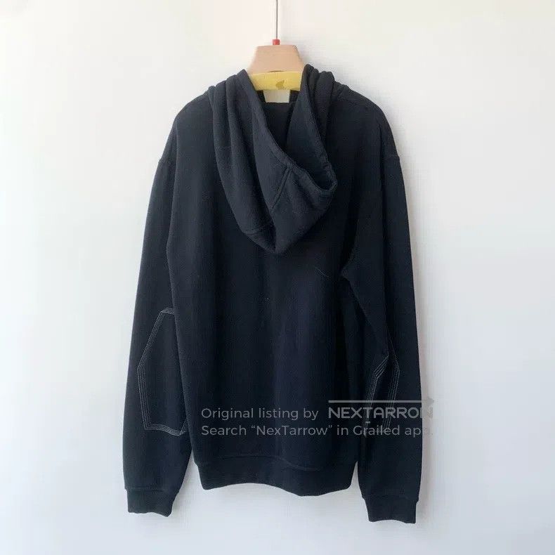 Hermes Hermes Black Zip-Up Hooded Sweatshirt Size US L / EU 52-54 / 3 - 2 Thumbnail