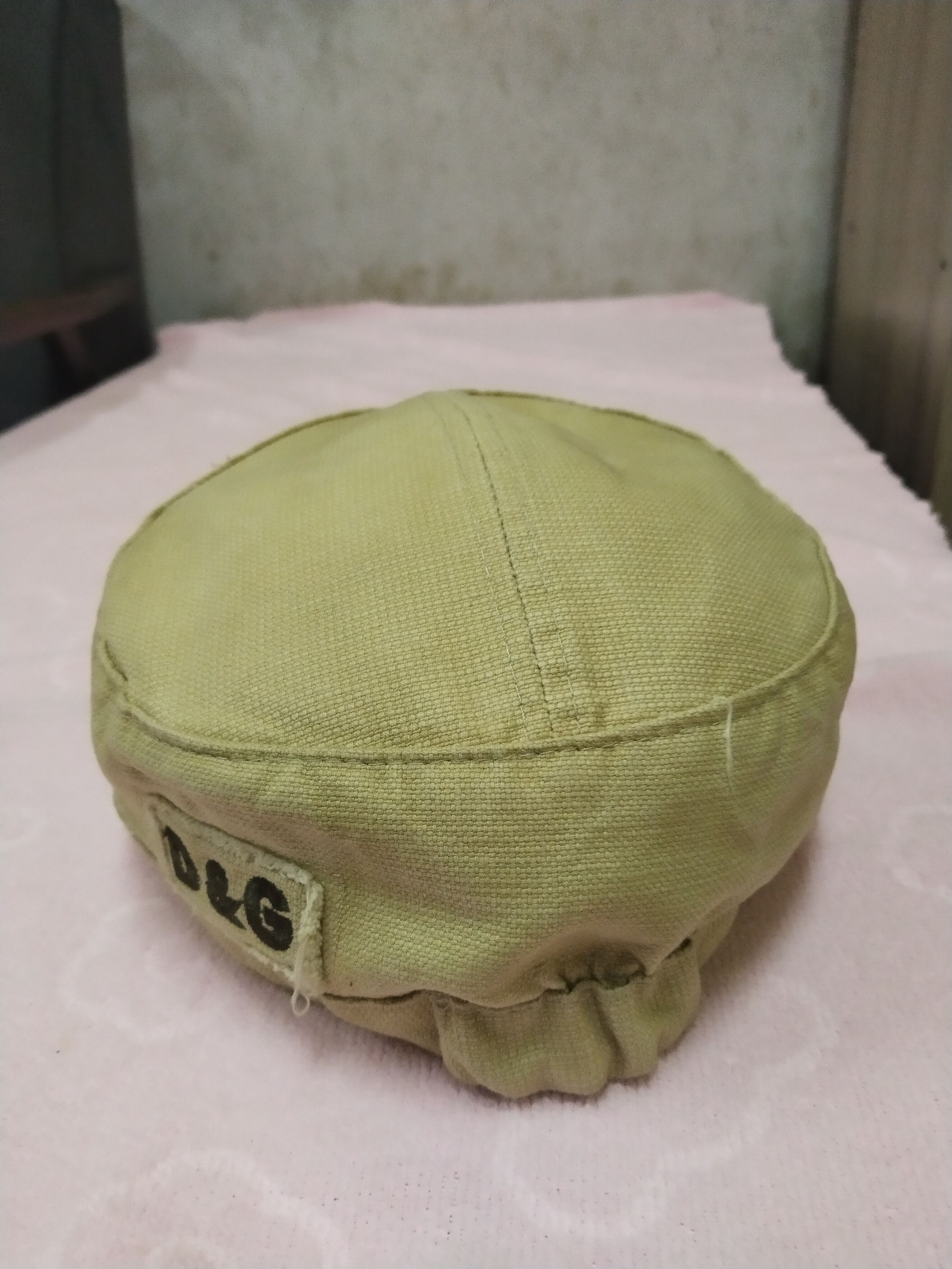 Dolce & Gabbana DOICE & GABBANA VINTAGE CADET DISTRESSED STYLE CAP HAT Size ONE SIZE - 5 Thumbnail