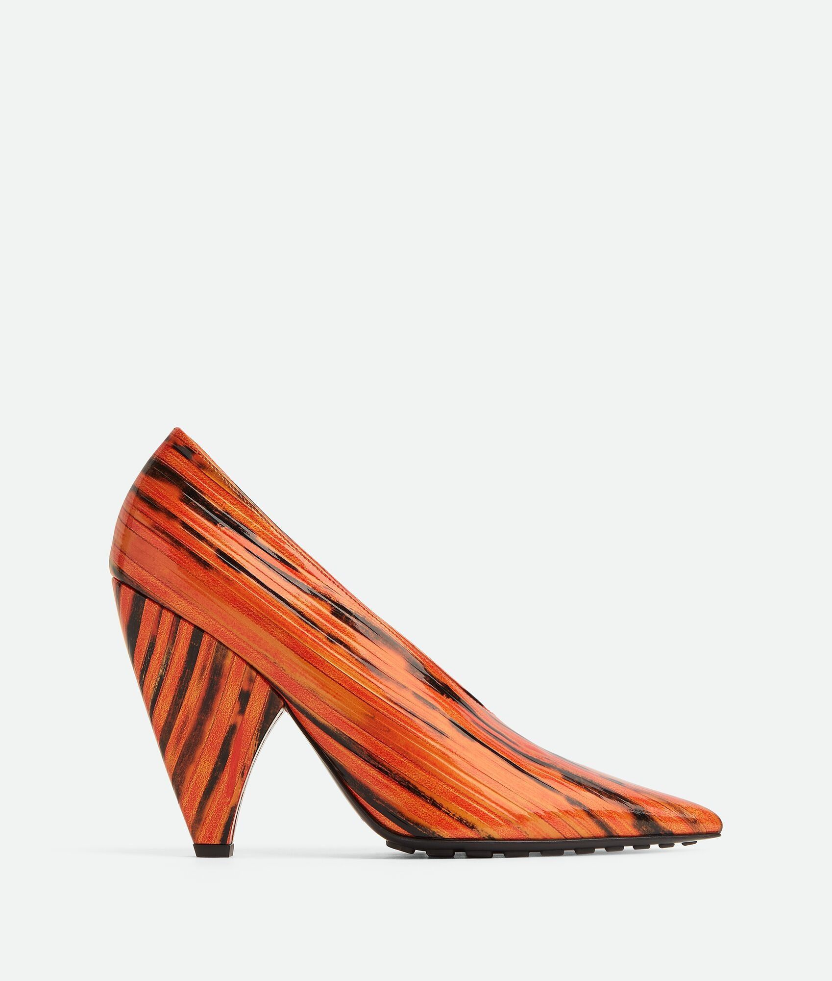 Bottega Veneta o1bcso1str0725 Storm Pumps in Orange/Black Size US 10 / IT 40 - 1 Thumbnail