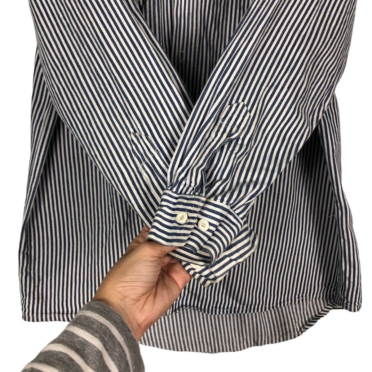 Japanese Brand Vtg Hickory Chore Work Jacket Willpips Canadian IsseyMiyake Size US M / EU 48-50 / 2 - 15 Thumbnail