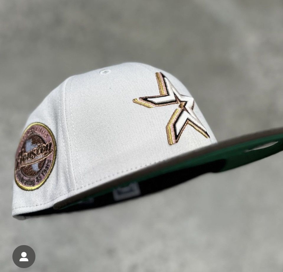 image of Hat Club Noho Exclusive Pbj Houston Astros Celebrating 45 Y in Stone, Men's