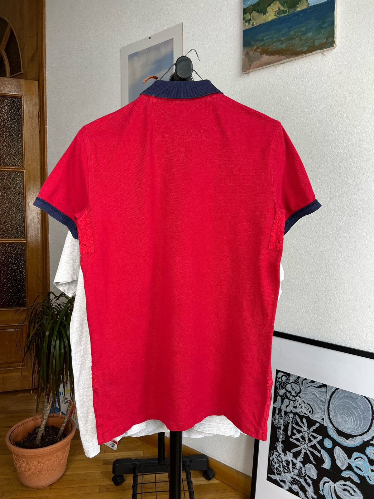 Polo Ralph Lauren × Vintage Polo Ralph Lauren USA flag big pony chief keef y2k swag Size US S / EU 44-46 / 1 - 4 Thumbnail
