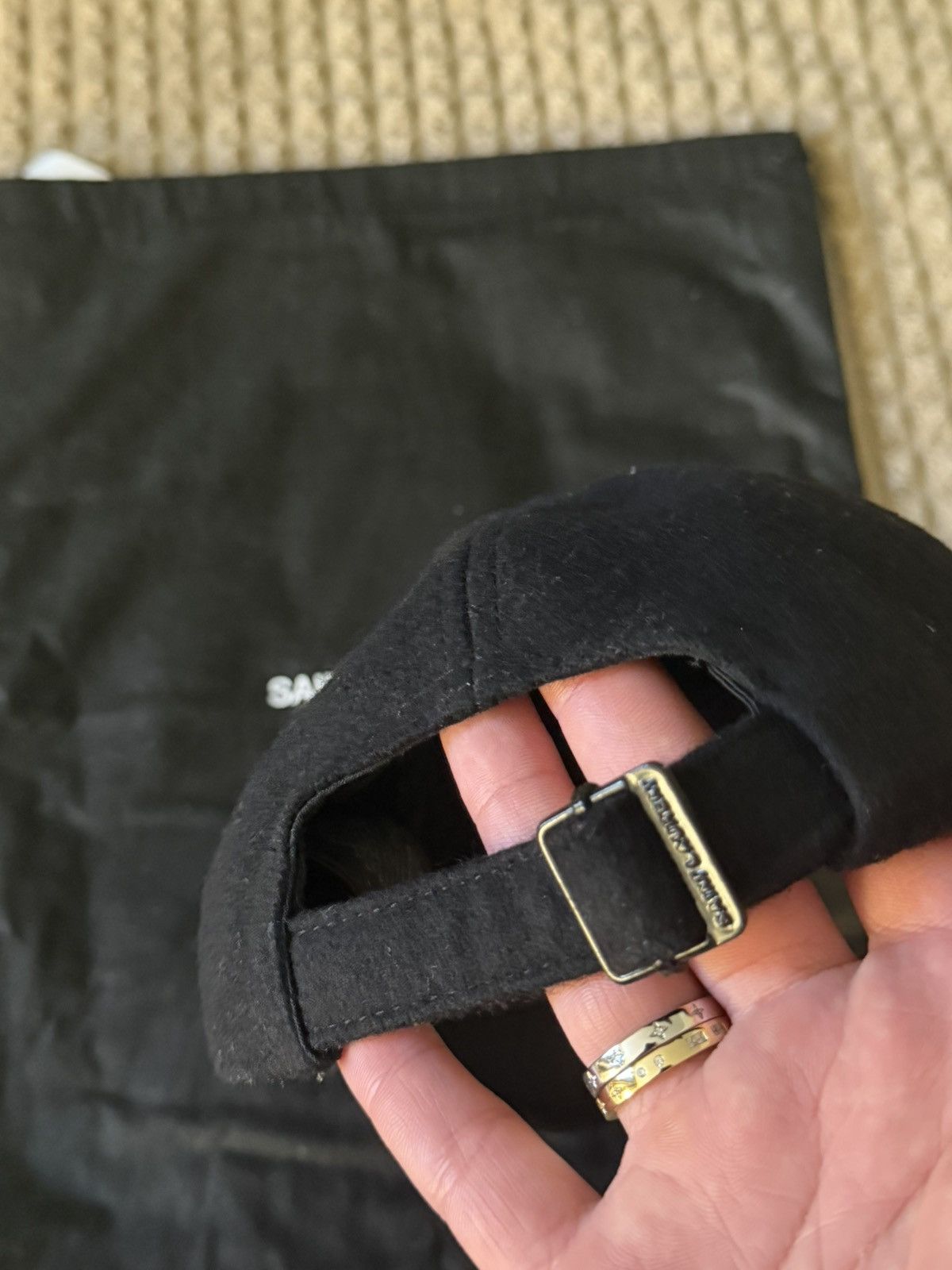 Yves Saint Laurent Saint Laurent Baseball Cap ’Black’ Size 46 - 4 Thumbnail