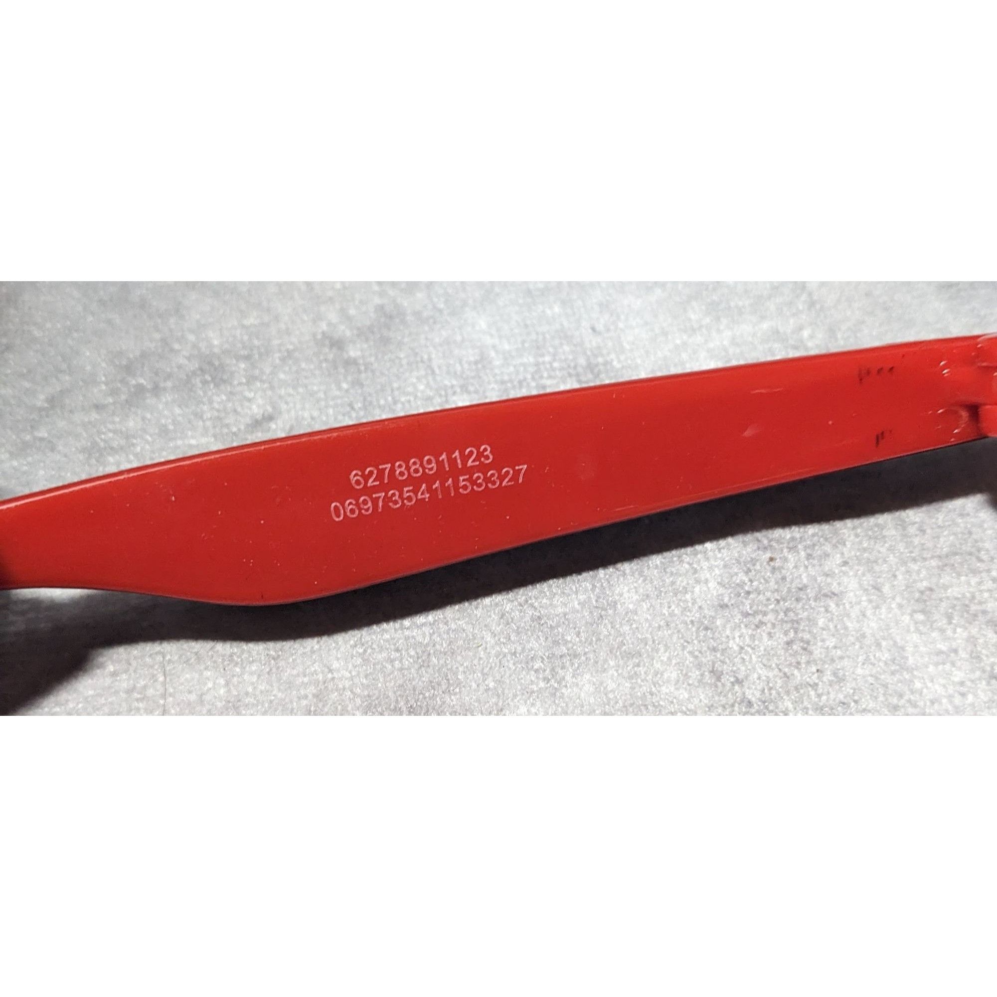 Other Red And Black Classic Retro GAF Branded Sunglasses Size ONE SIZE - 7 Thumbnail