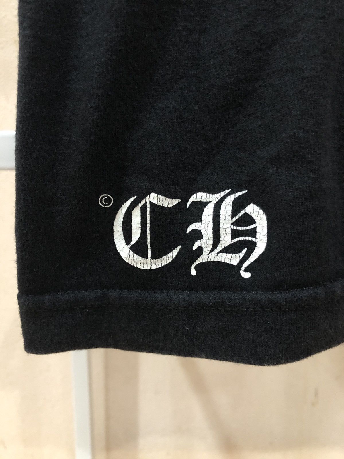 Chrome Hearts Vintage Chrome Hearts Gold Metallic Horseshoe Tee Size US S / EU 44-46 / 1 - 4 Thumbnail