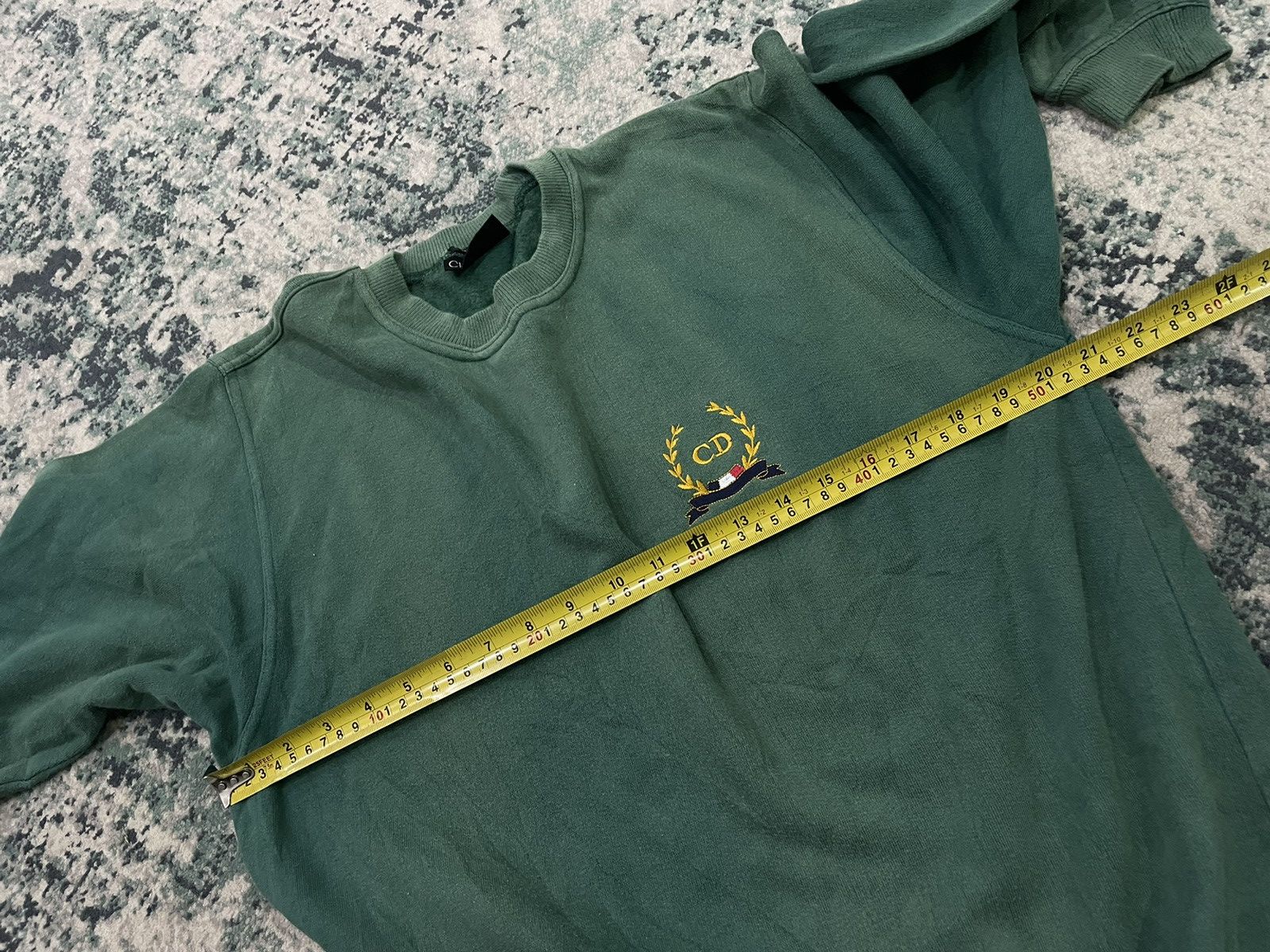 Christian Dior Monsieur × Vintage Vintage Christian Dior CD Spellout Sweatshirt Size US L / EU 52-54 / 3 - 14 Thumbnail