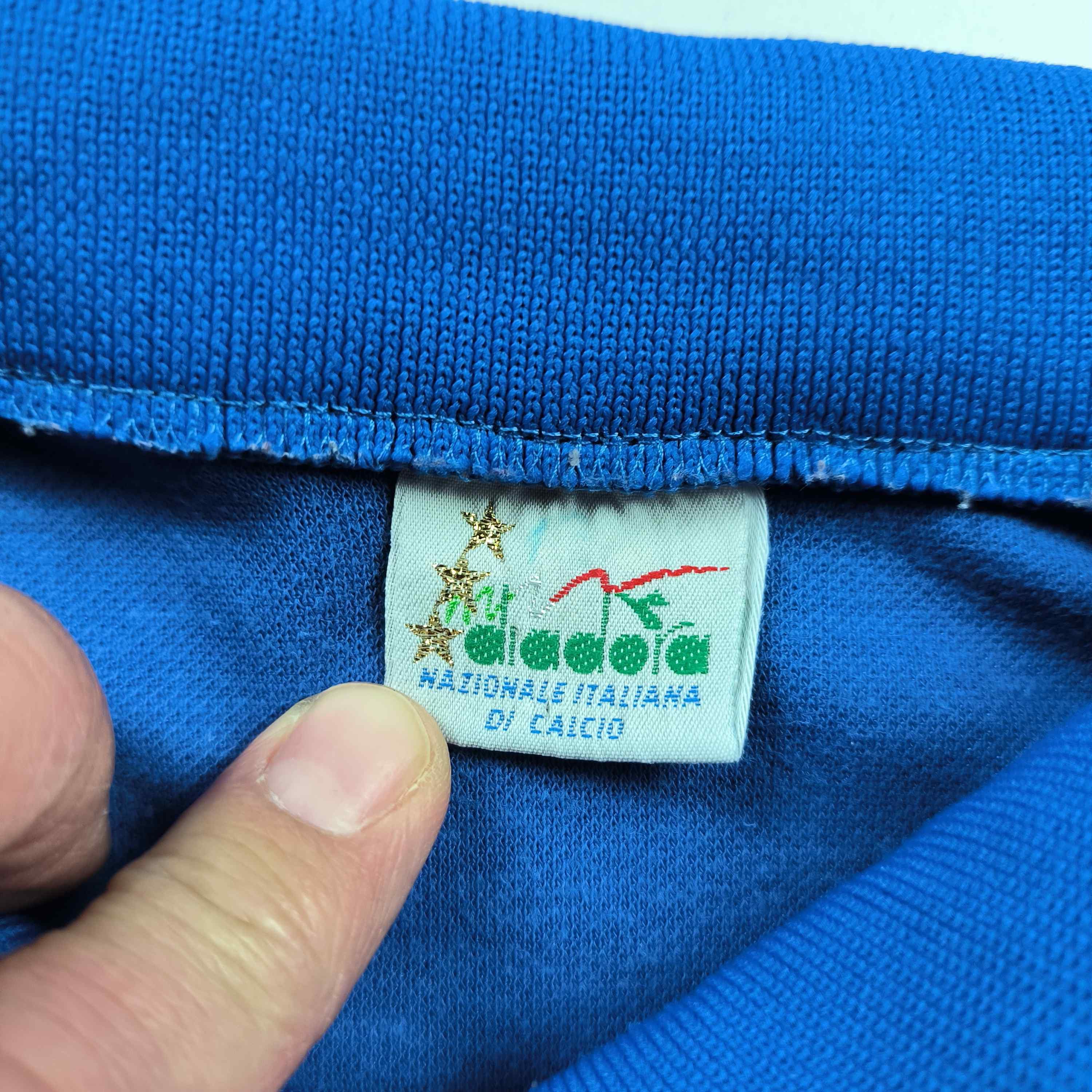 Diadora Italy 1990-92 Diadora home LS #13 football jersey size S Size US S / EU 44-46 / 1 - 4 Thumbnail