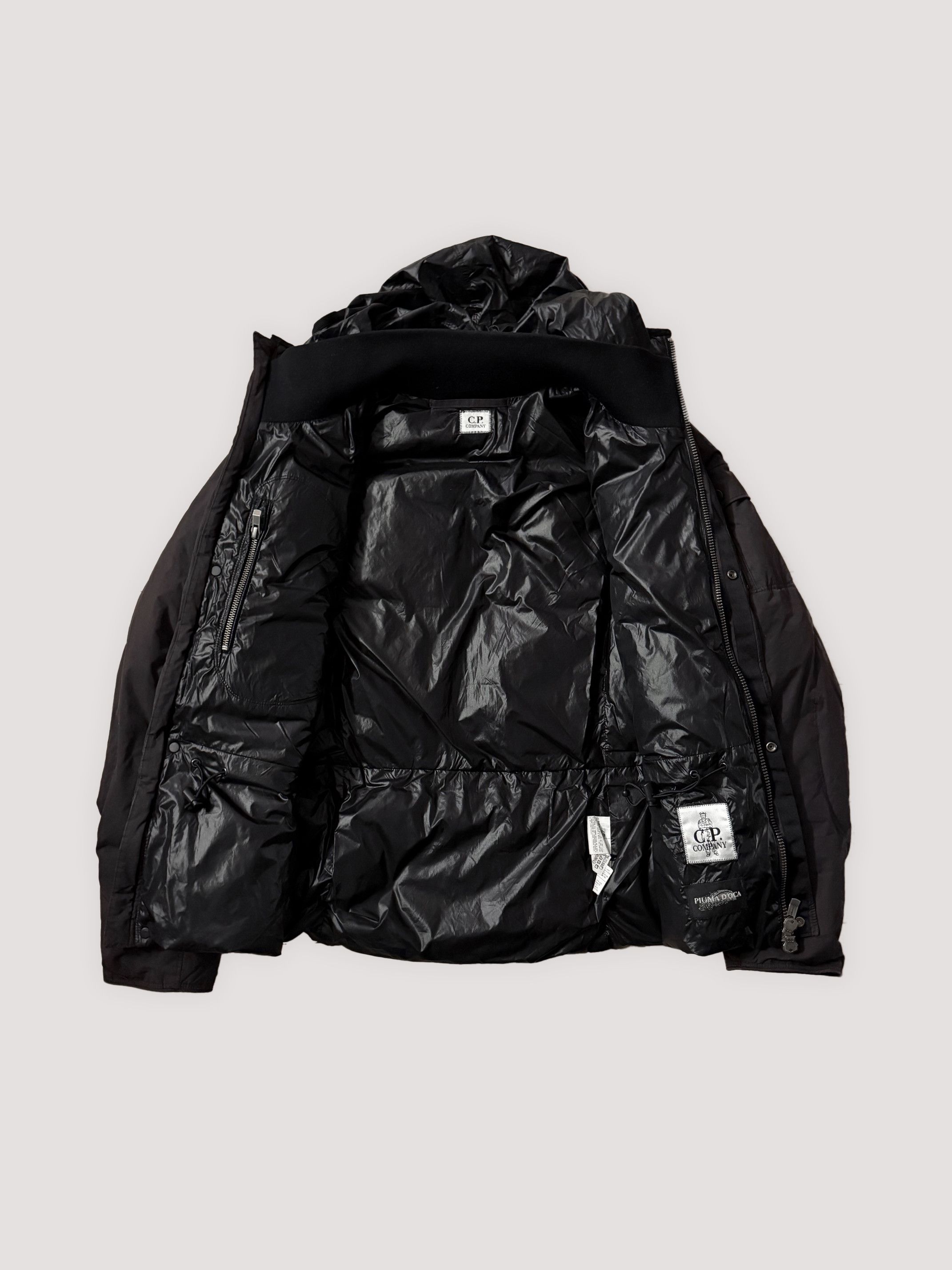 C.P. Company C.P. Company Hooded Technical Down Jacket Size US S / EU 44-46 / 1 - 8 Thumbnail