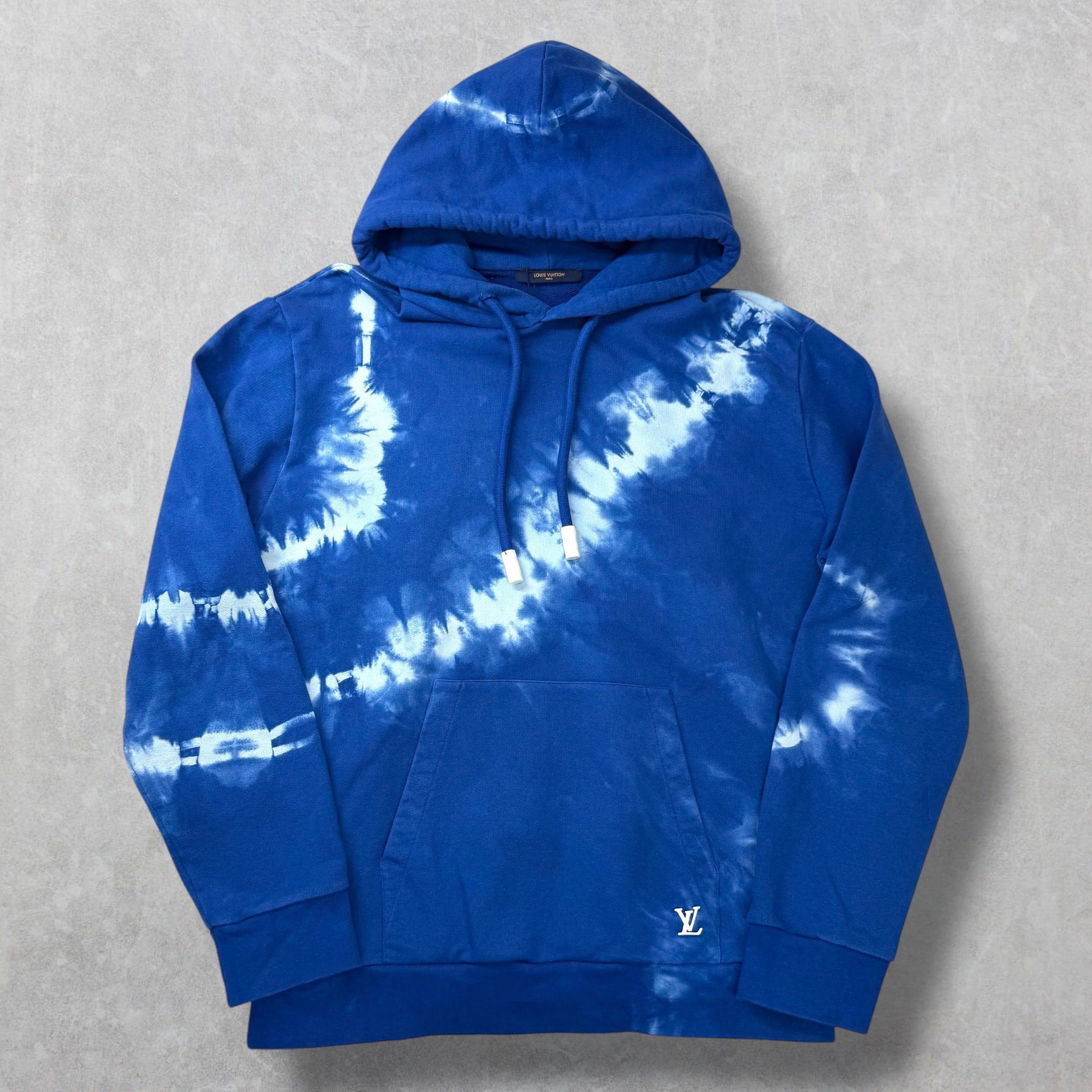 Louis Vuitton Louis Vuitton Tie Dye Hoodie with LV Signature XL Size US XL / EU 56 / 4 - 1 Thumbnail