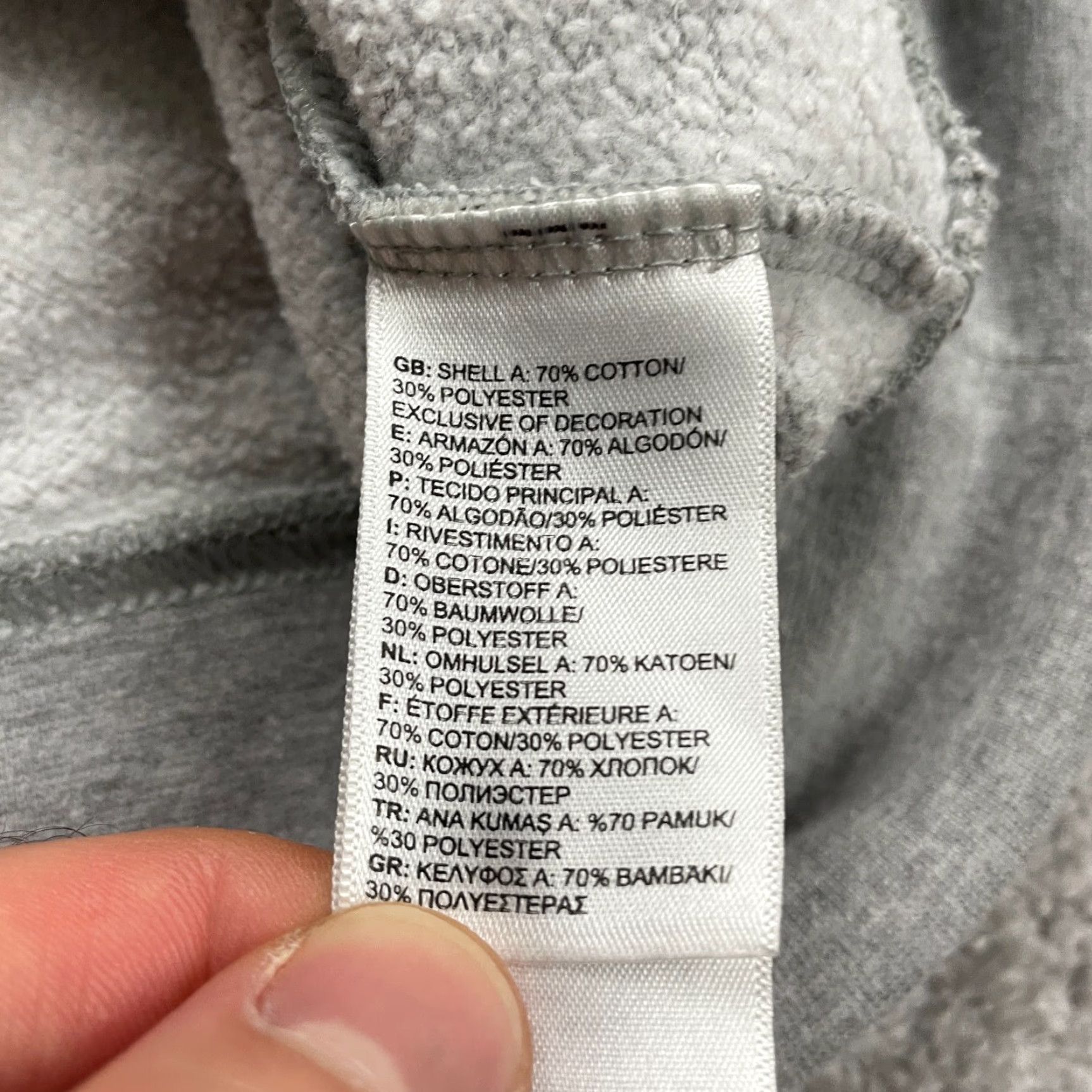 The North Face The North Face Hoodie Sweatshirt Women Small Gray Graphic Pocket Pullover Casual Size S / US 4 / IT 40 - 7 Thumbnail